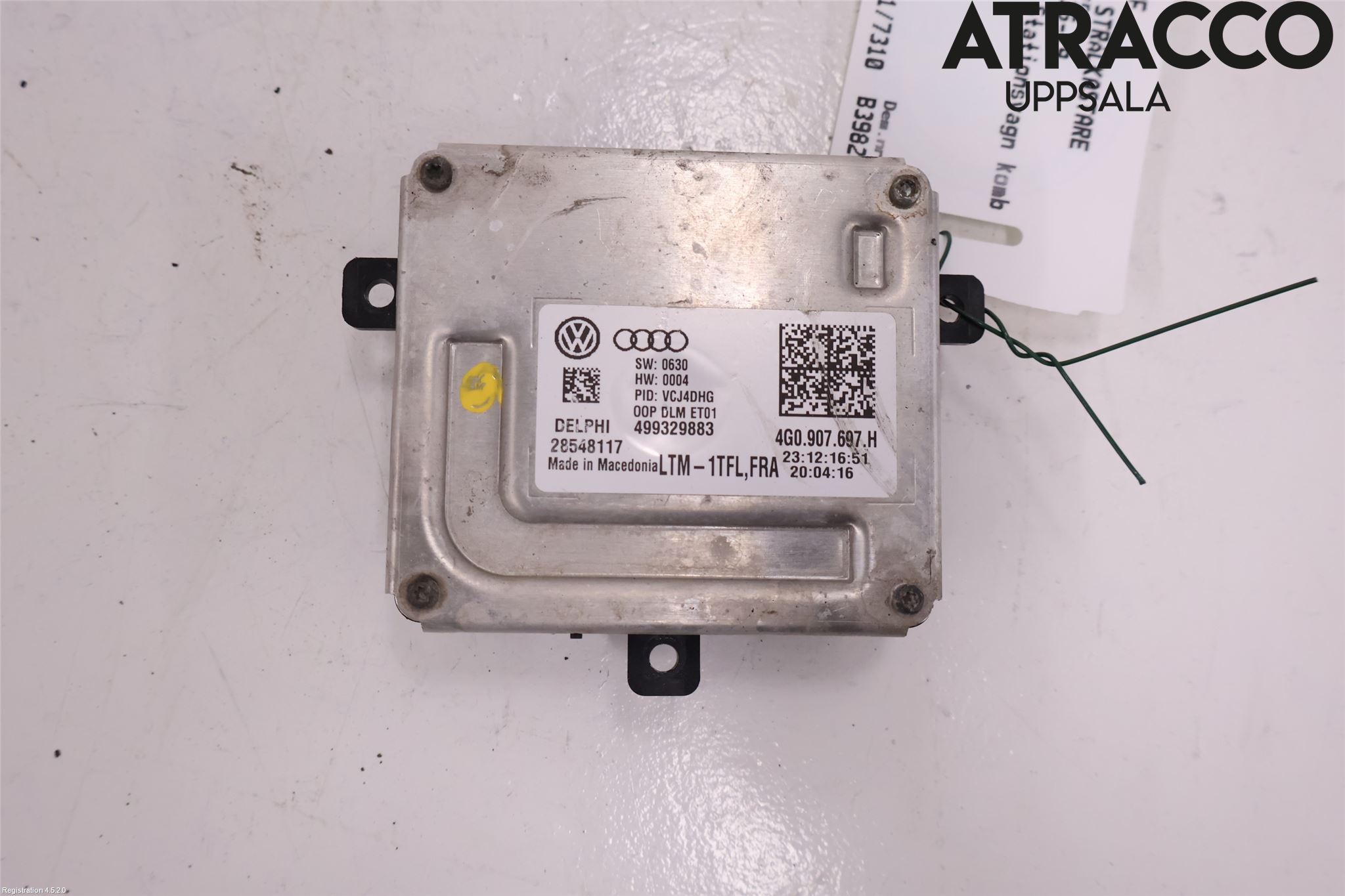 Volkswagen VW PASSAT 15-19 Styreenhet Xenon