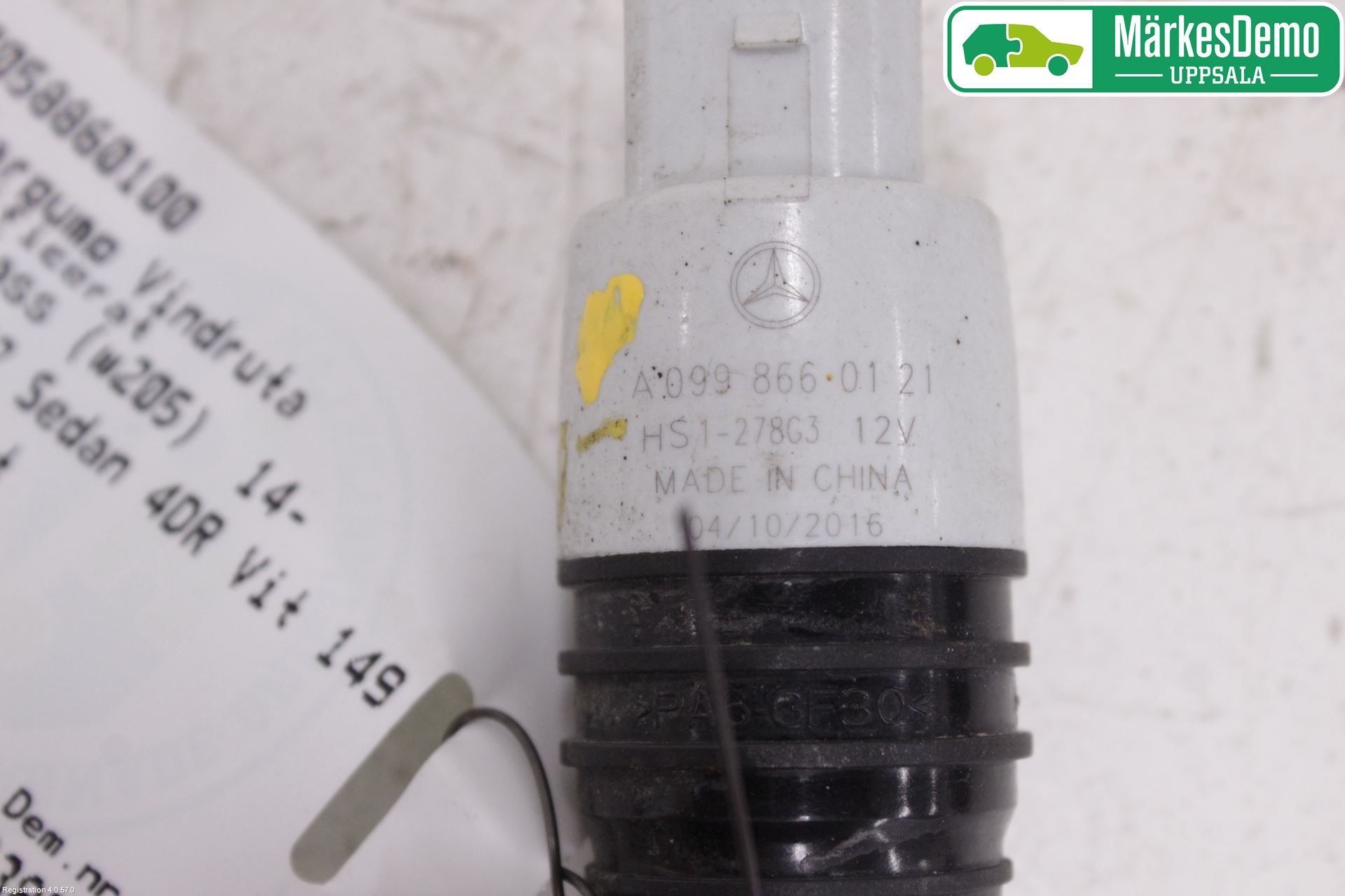 Mercedes-Benz MB C-KLASS (W205) 14-21 Spylerpumpe Frontrute
