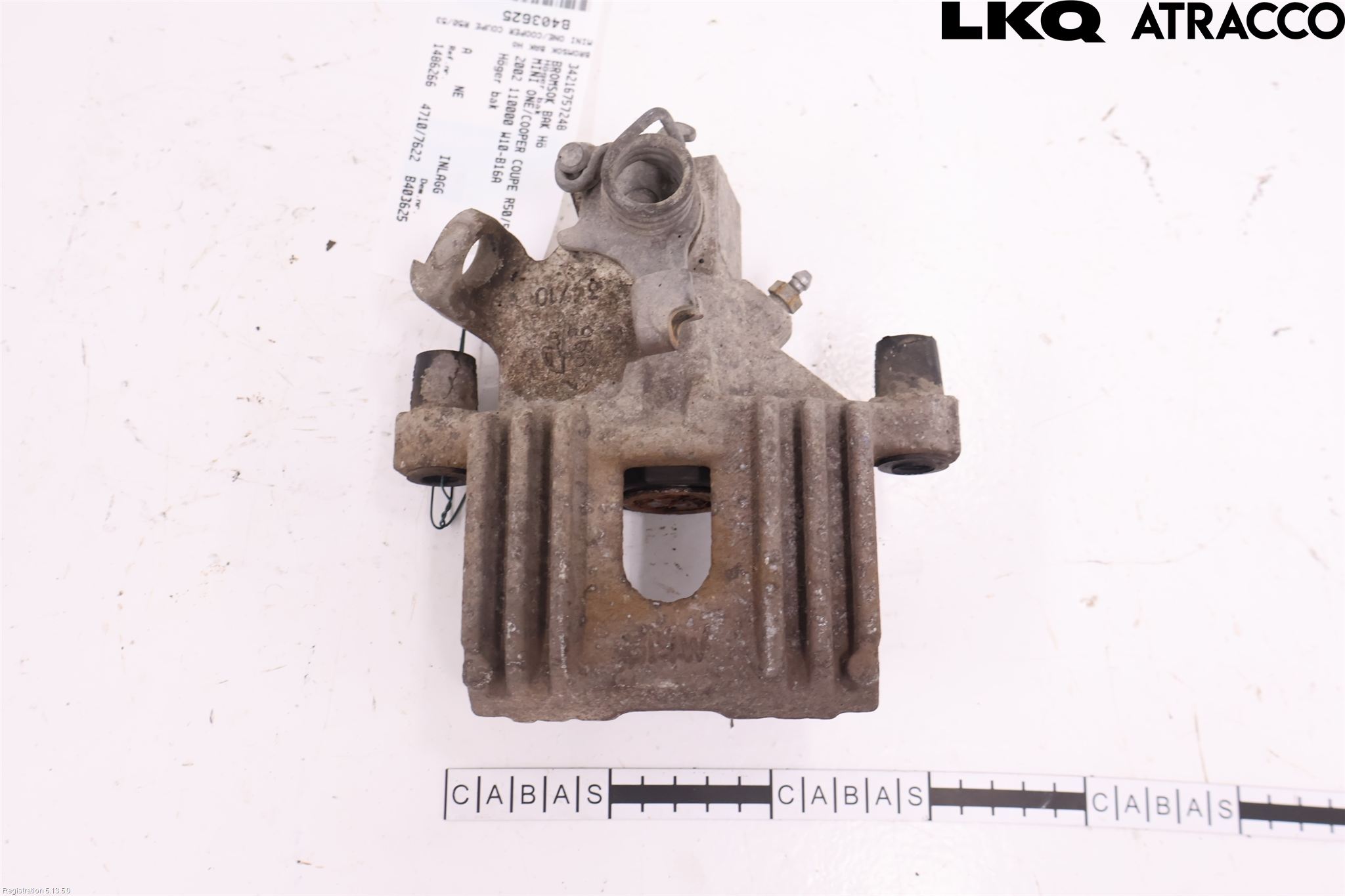 Mini COUPE R50/53 01-06 Bremsecaliper Bak Høyre