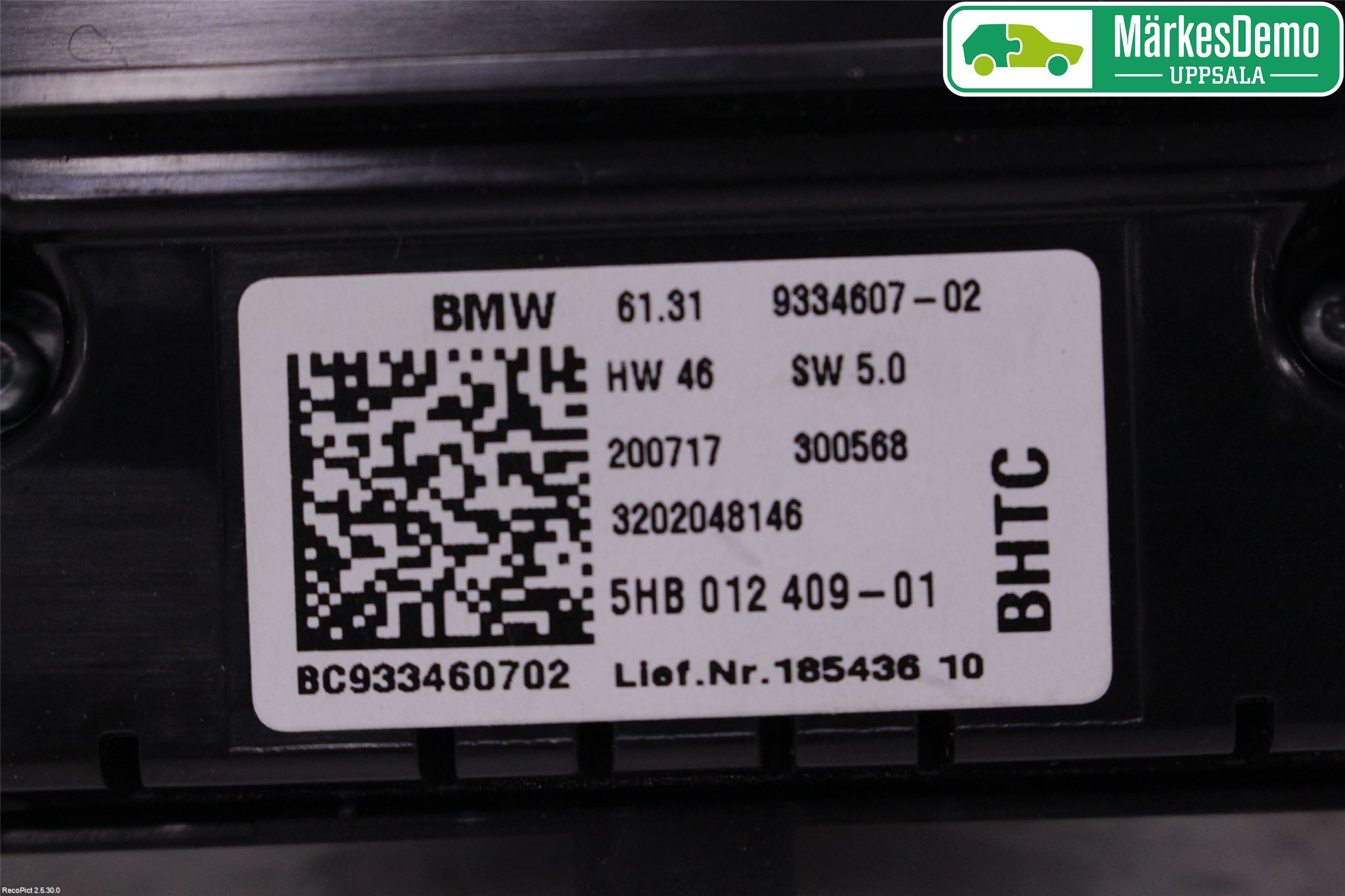 Mini COUNTRYMAN F60 17-23 Varme Ac Betjening-Display