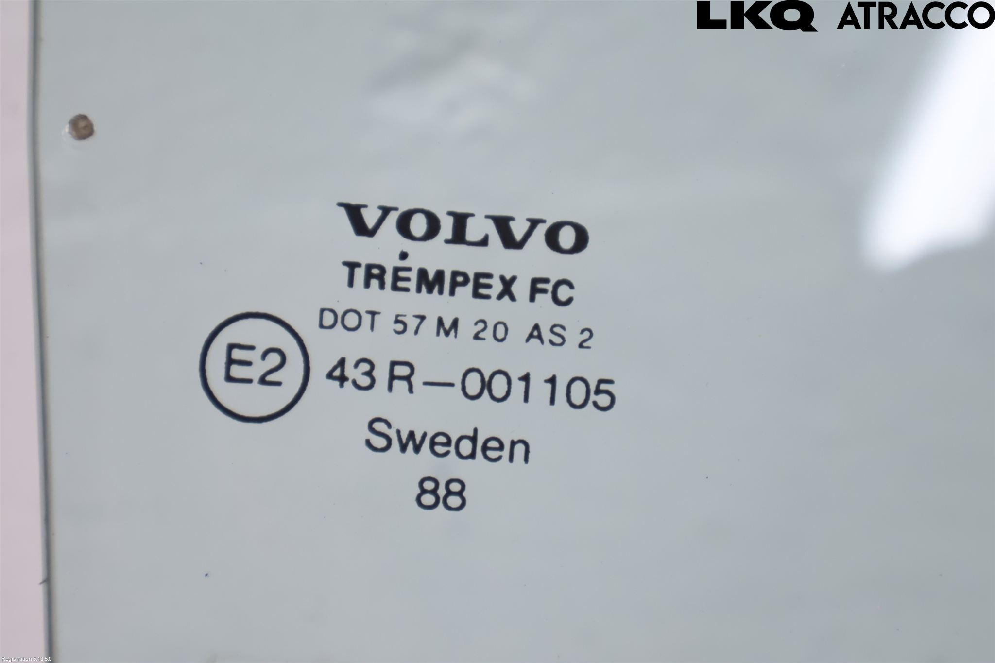 Volvo 240 88-93 Dørrute Foran Høyre 4 Dørs