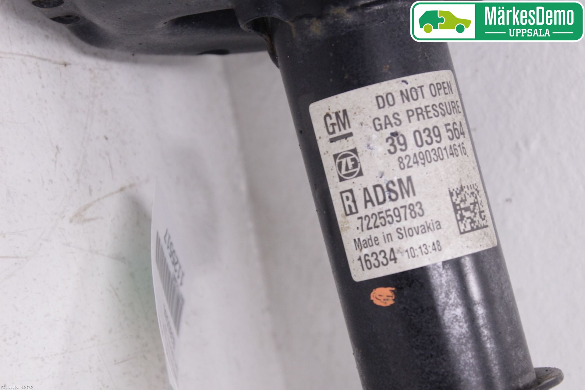 Opel ASTRA K 16-22 Fjærbein Foran Høyre