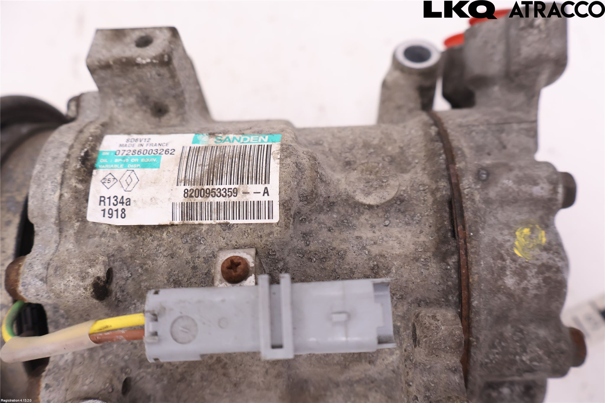 Renault CLIO III  09-12 Varme Ac Kompressor