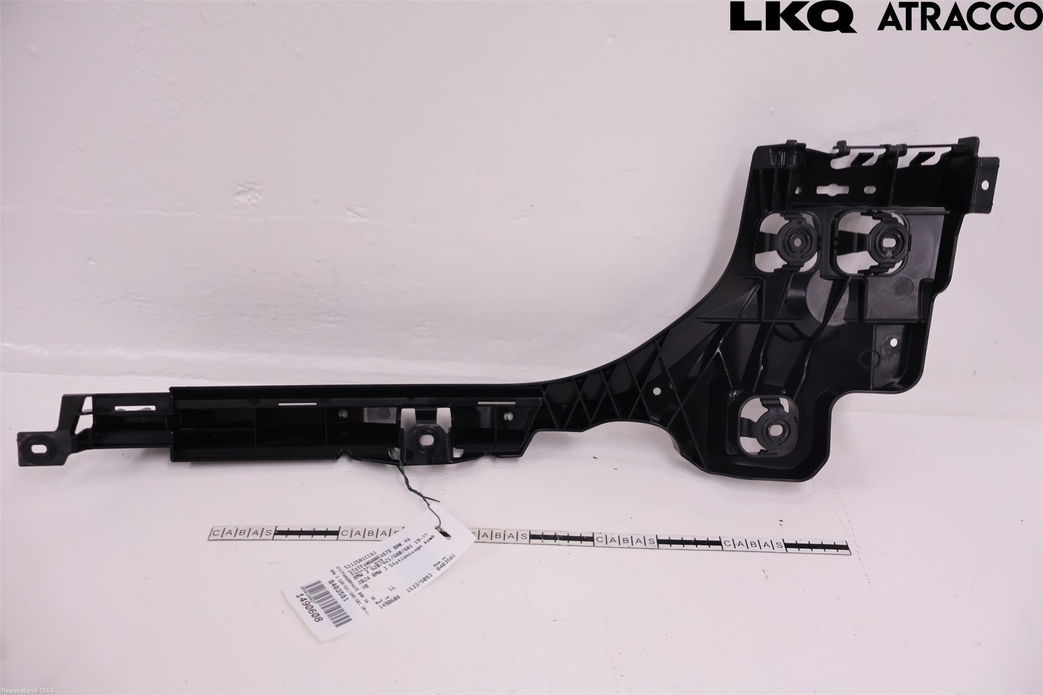 BMW 3 G20/G21/G80/G81 19- Støtfangerfeste Bak Venstre