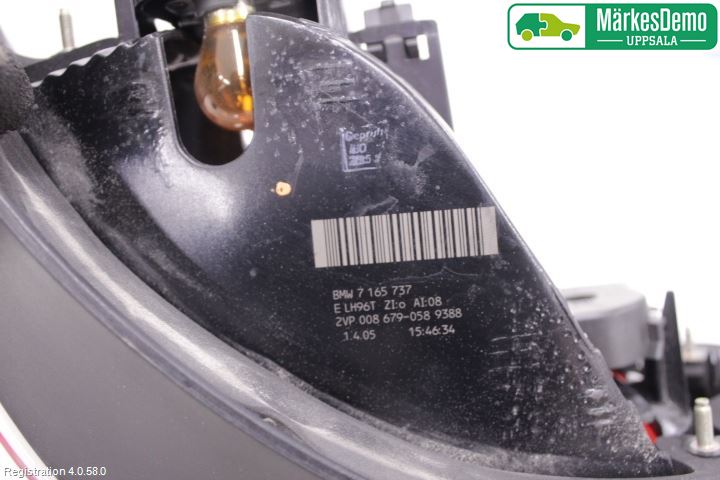 BMW 5 E60/61 Sed/Tou 02-10 Baklykt Venstre