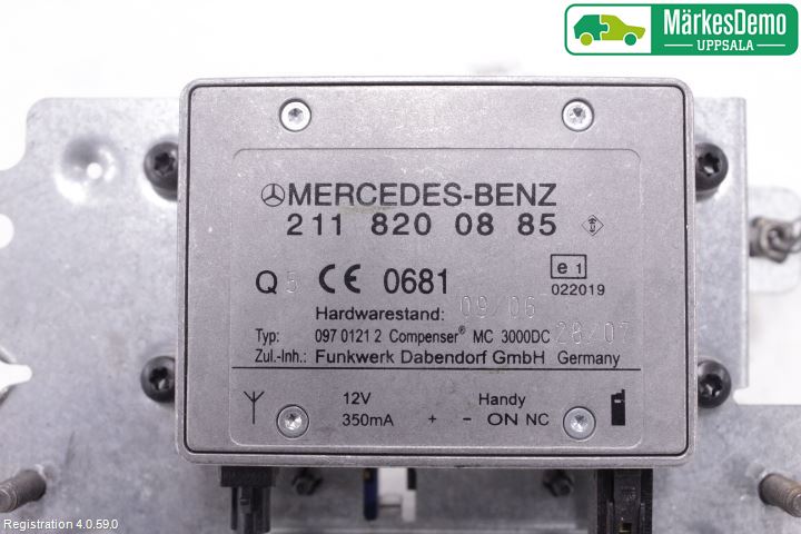 Mercedes-Benz MB GL-KLASS (X164) 06-12 Stereo Antenne Radio-Tv