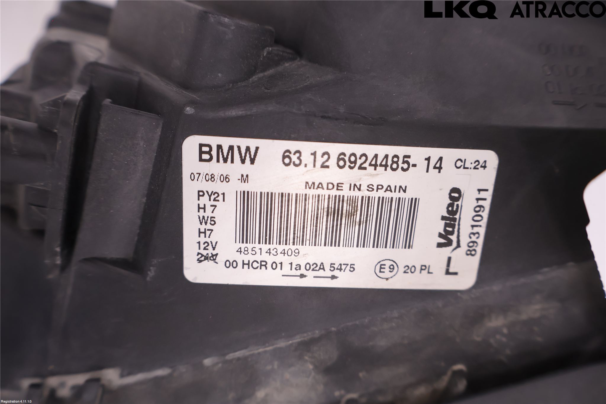 BMW 1 E87/81 5D/3D 03-11 Frontlykt Venstre