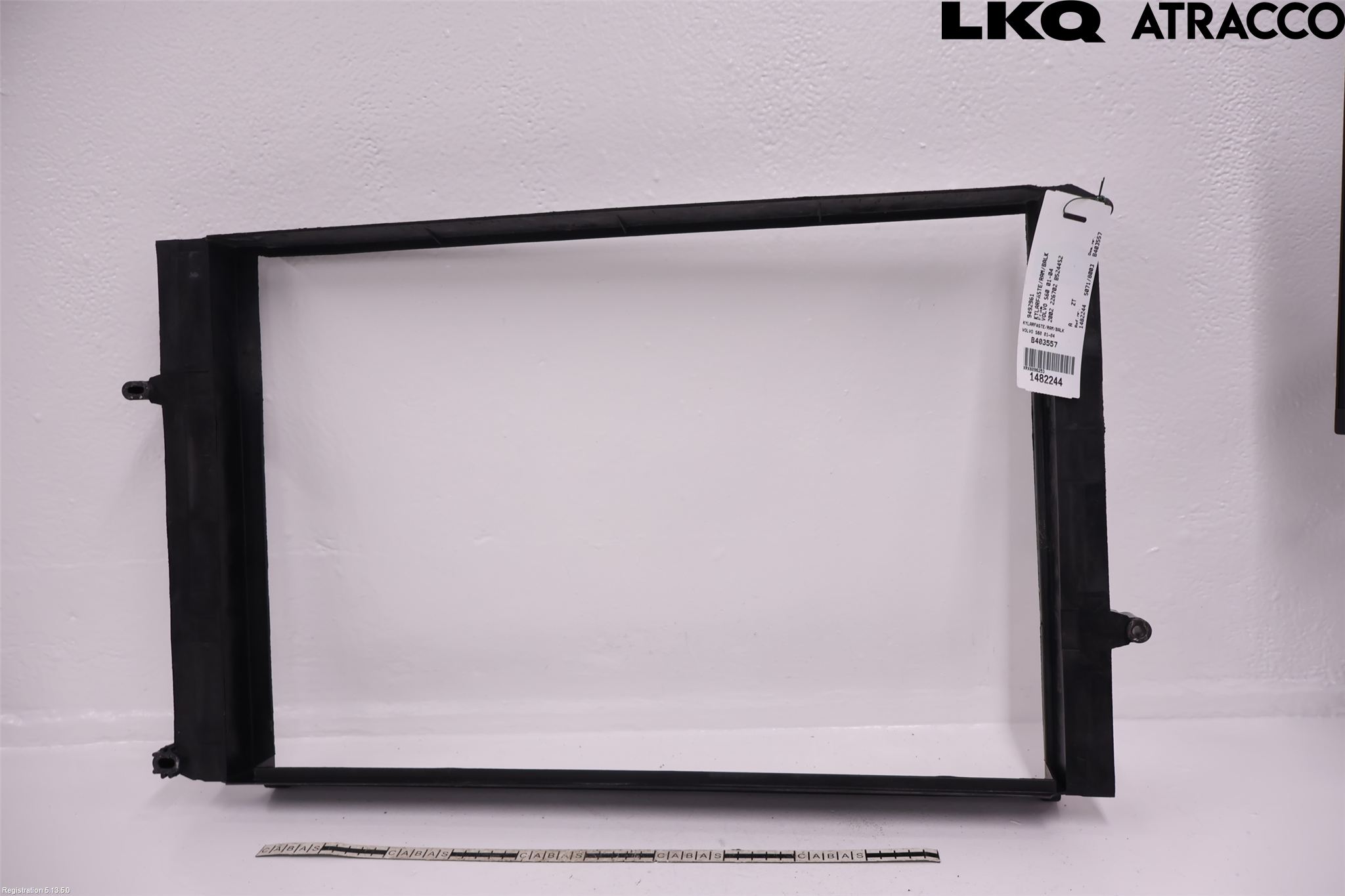 Volvo S60 01-04 Radiator Feste - Ramme - Bjelk