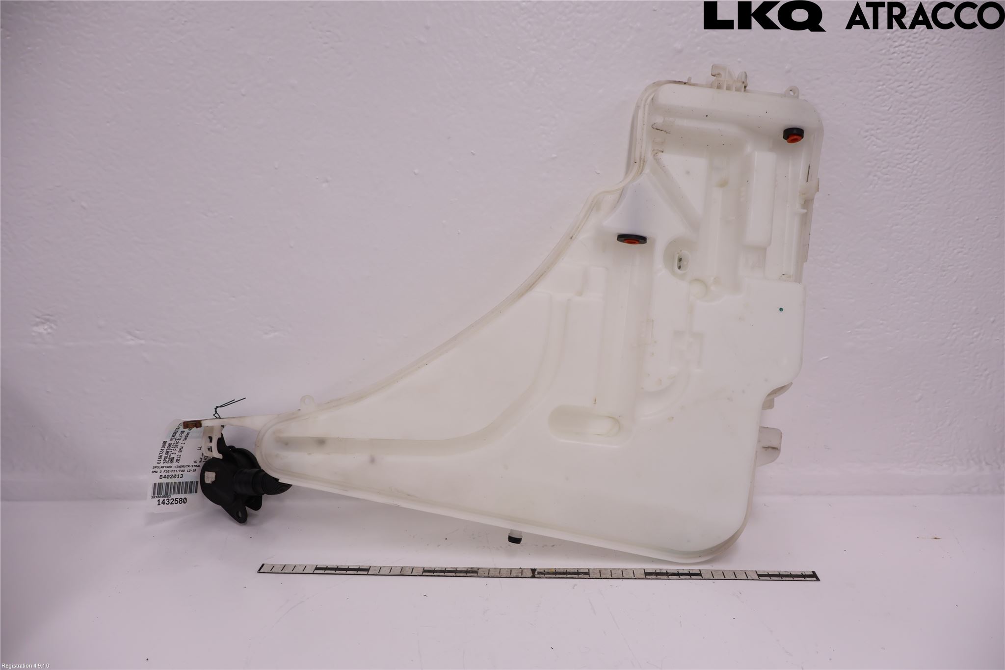 BMW 3 F30/F31/F80 12-19 Spylerbeholder Frontrute-Lykte