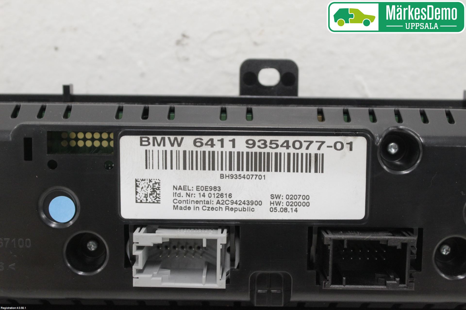 BMW X3 F25 10-17 Varme Ac Betjening-Display