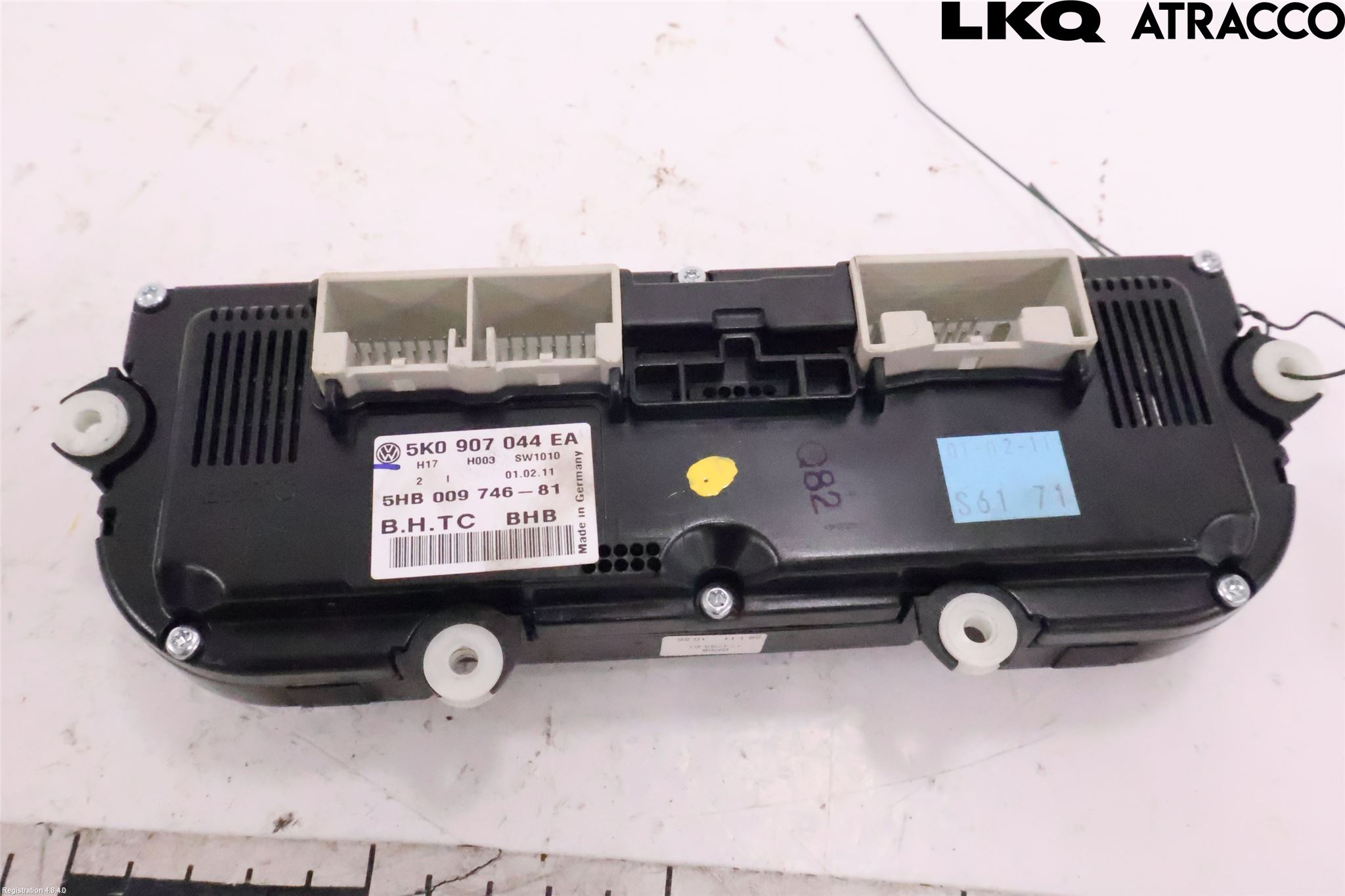 Volkswagen VW PASSAT 11-14 Varme Ac Betjening-Display