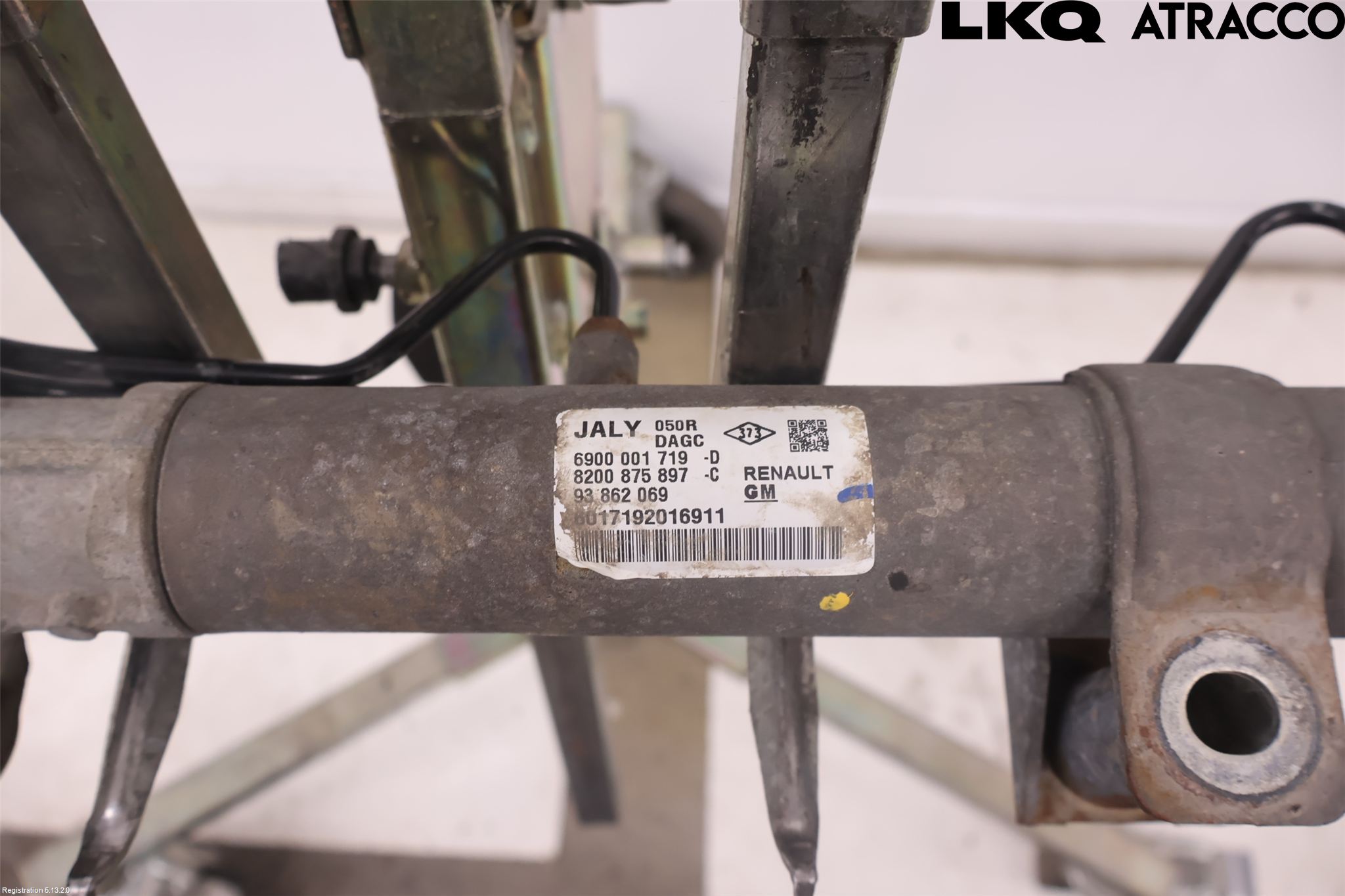 Opel VIVARO 01-14 Servo Snekke - Tannstang
