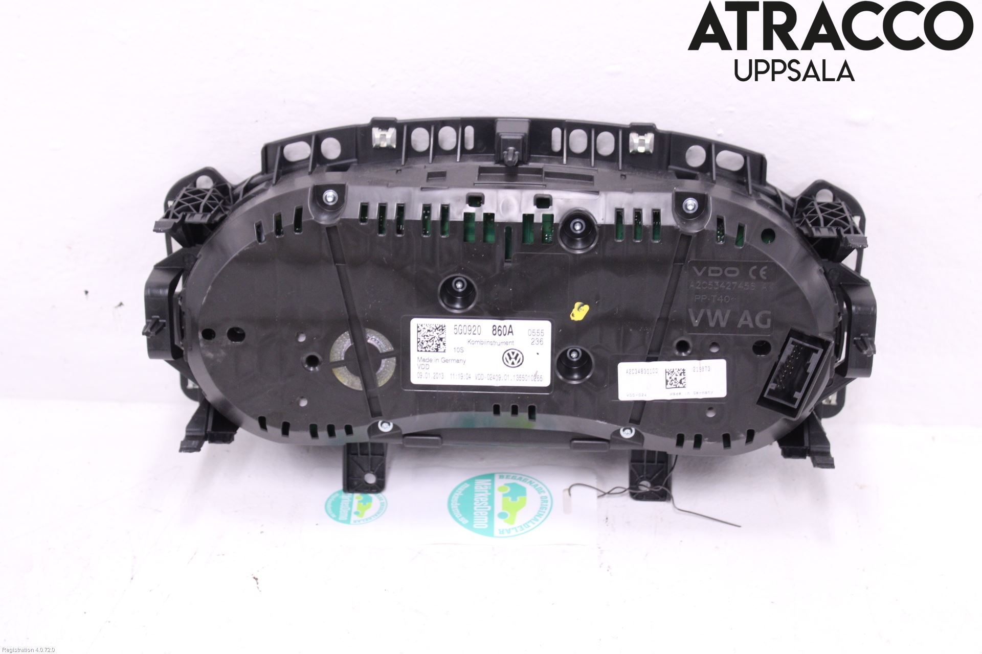 Volkswagen VW GOLF / E-GOLF VII 13-20 Instr Speedometer