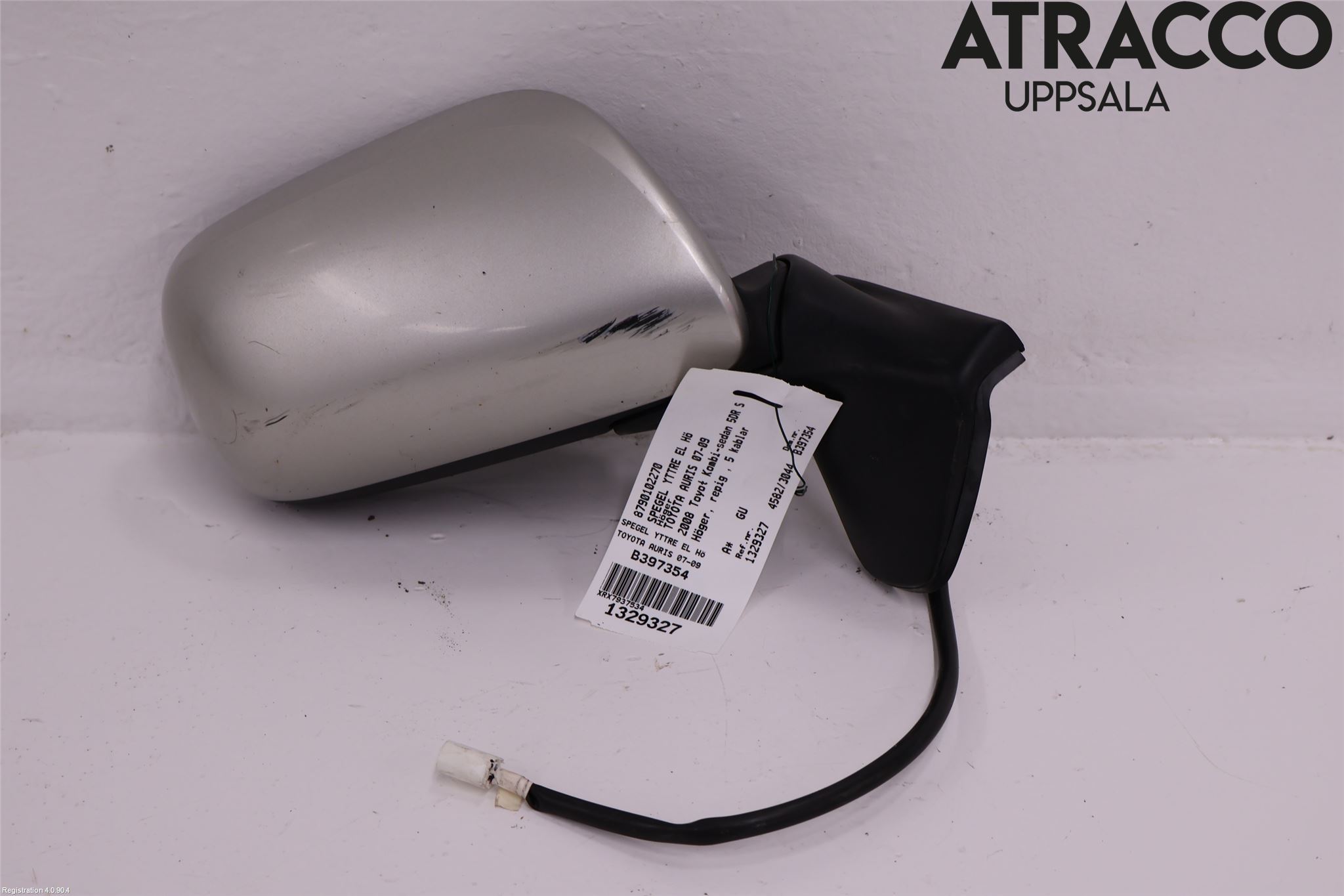 Toyota AURIS 07-09 Speil H M-El Justering