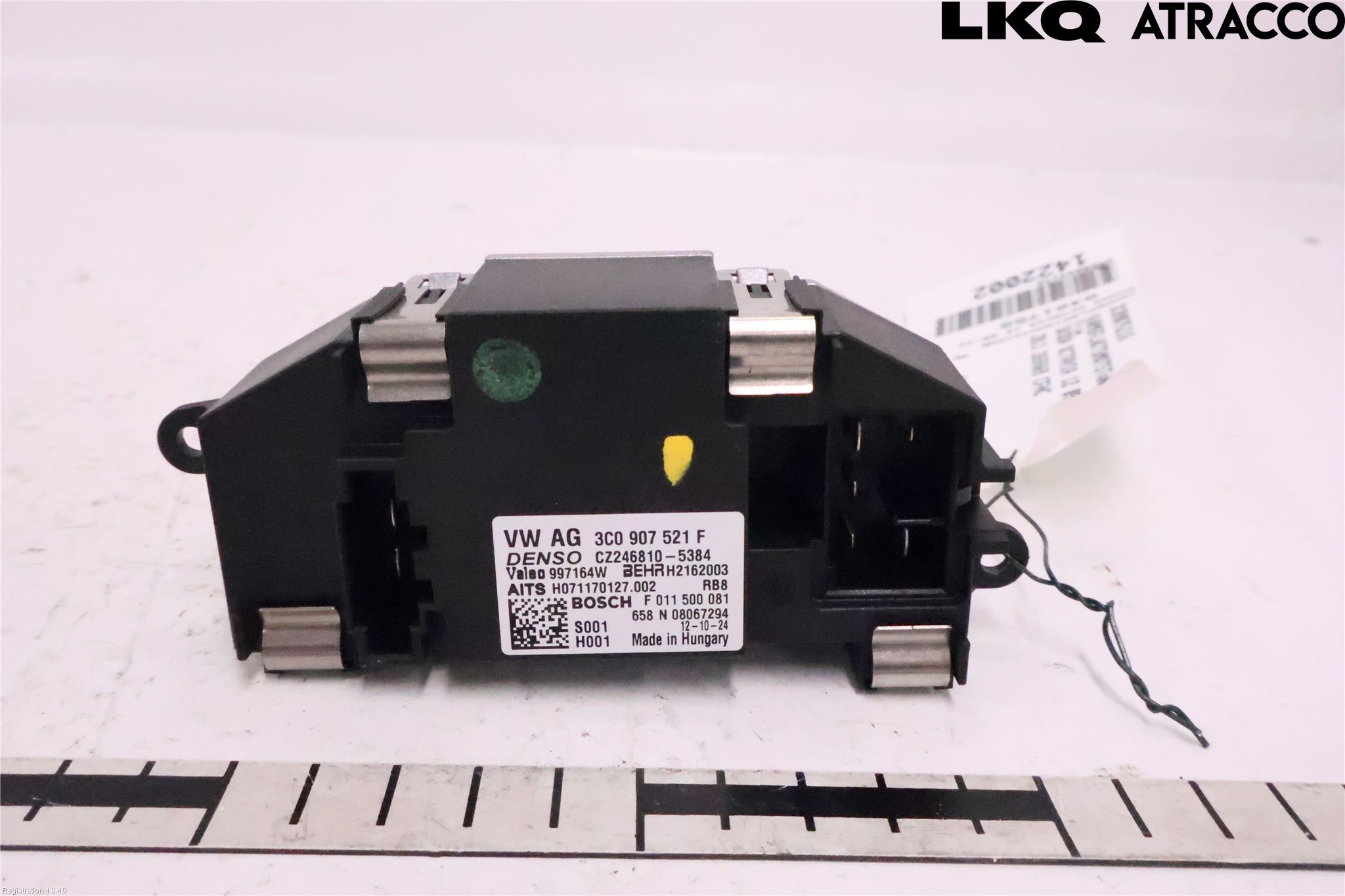 Skoda OCTAVIA (1Z) 05-13 Varmeapparat Viftemotstand
