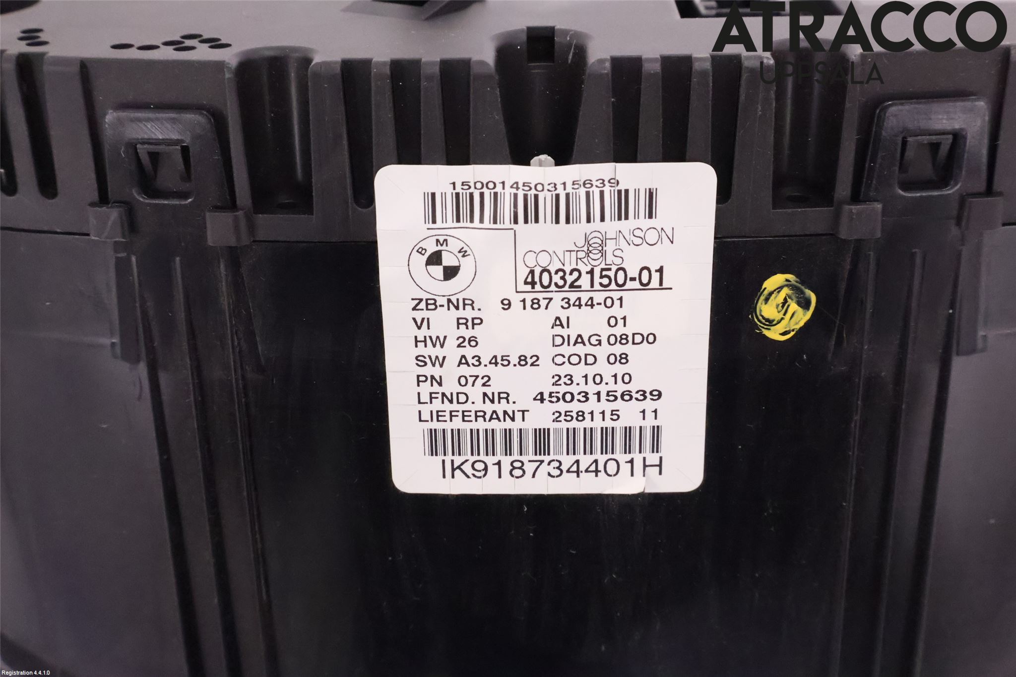 BMW 3 E90/91 SED/TOU 05-12 Instr Speedometer