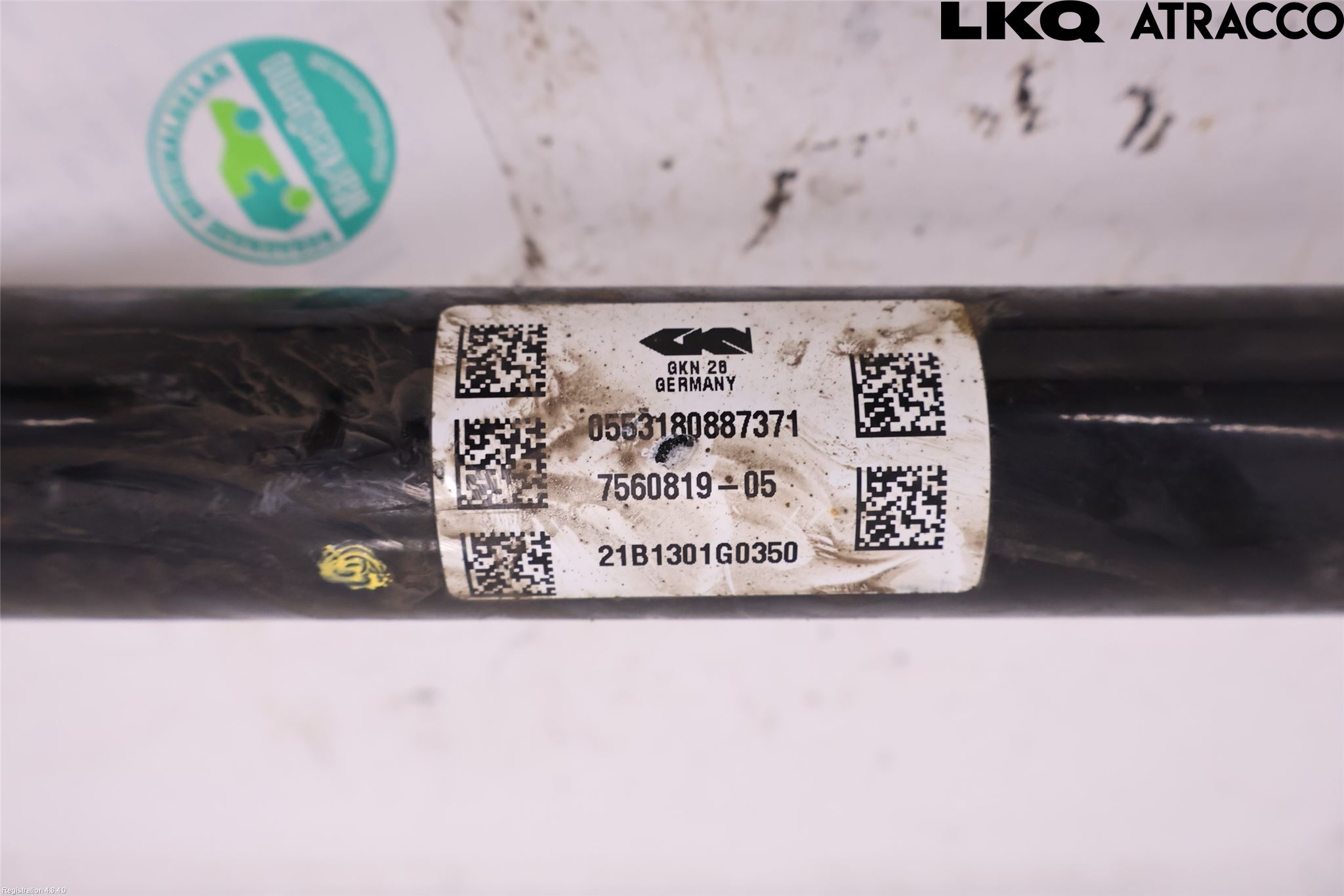 BMW iX3 G08 21- Drivaksel Bak Kompl Venstre
