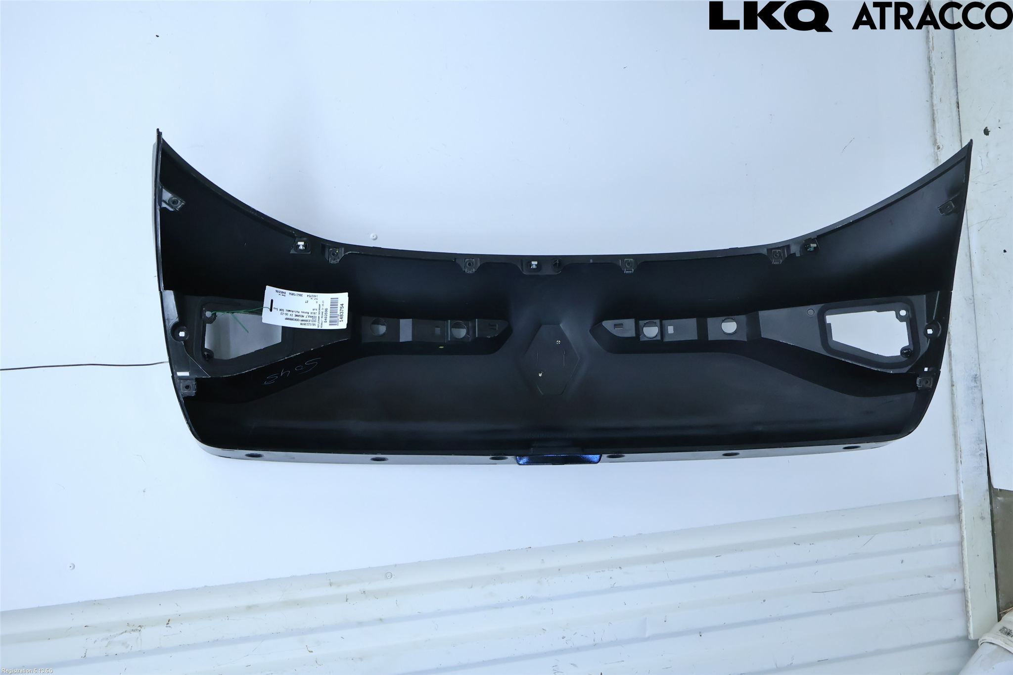 Renault MEGANE IV 16-23 Refleksplate - Skiltplate