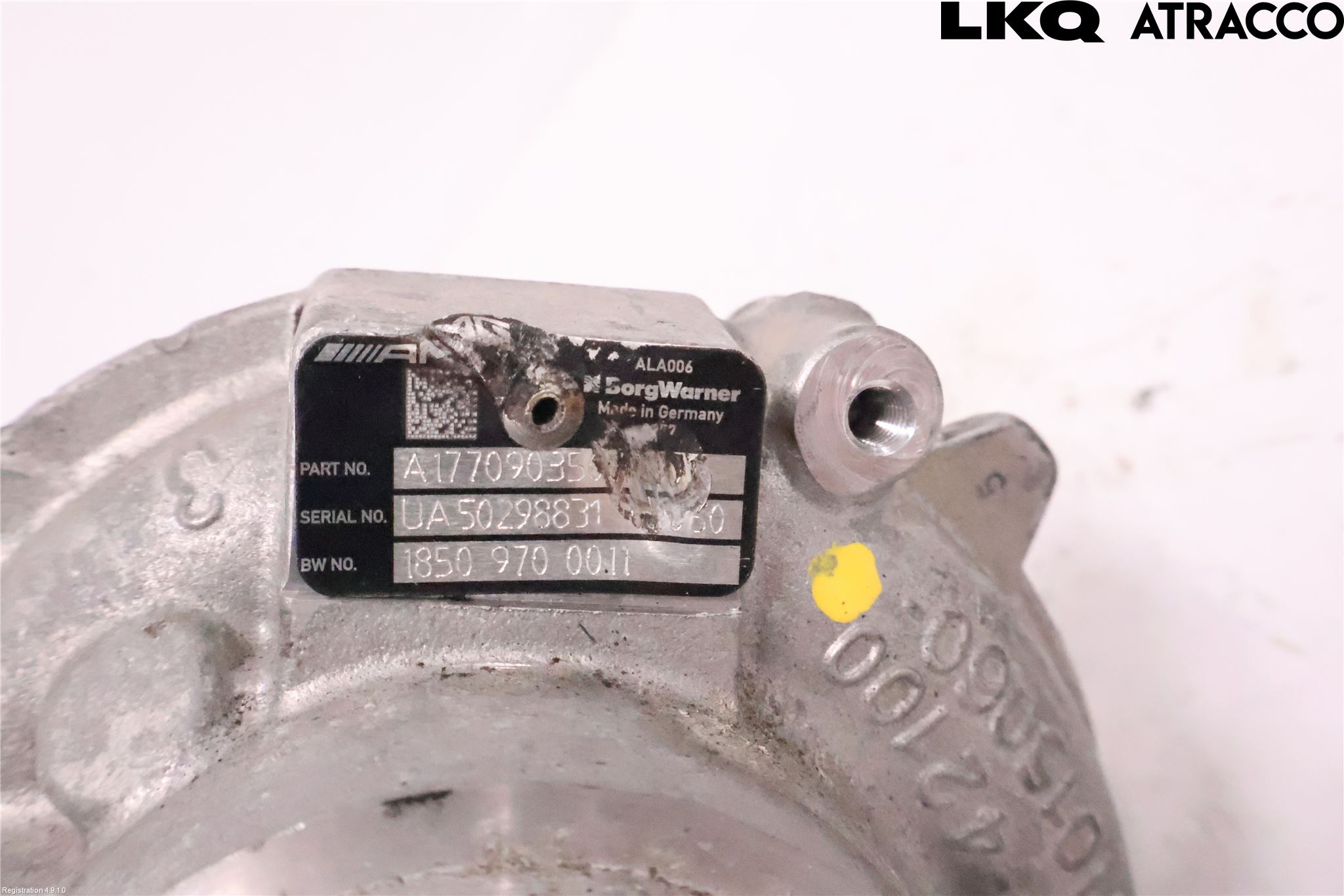 Mercedes-Benz MB S-KLASS (W222) 13-20 Turboaggregat