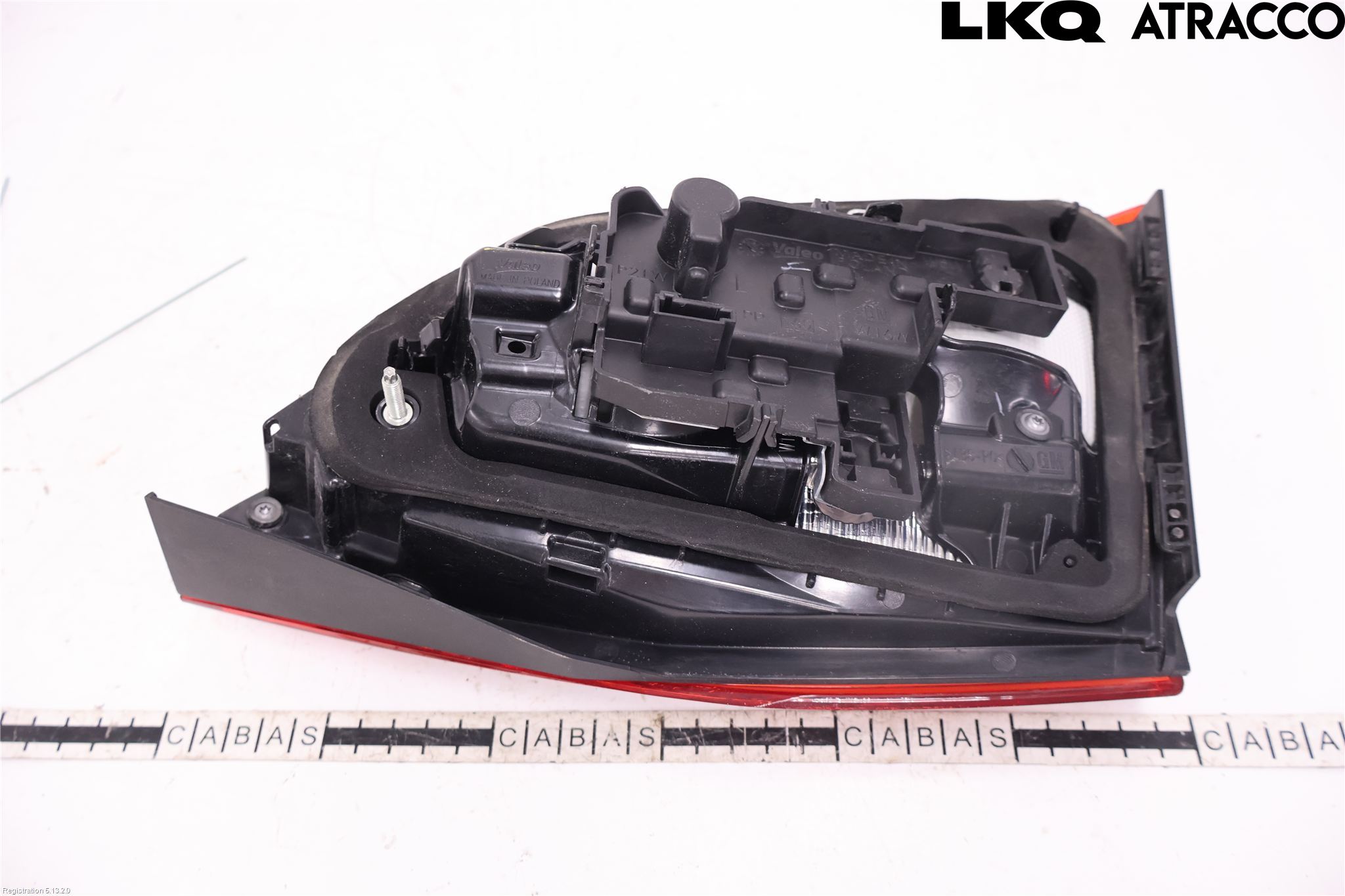 Opel ASTRA K 16-22 Baklykt Venstre  På Luke(Indre