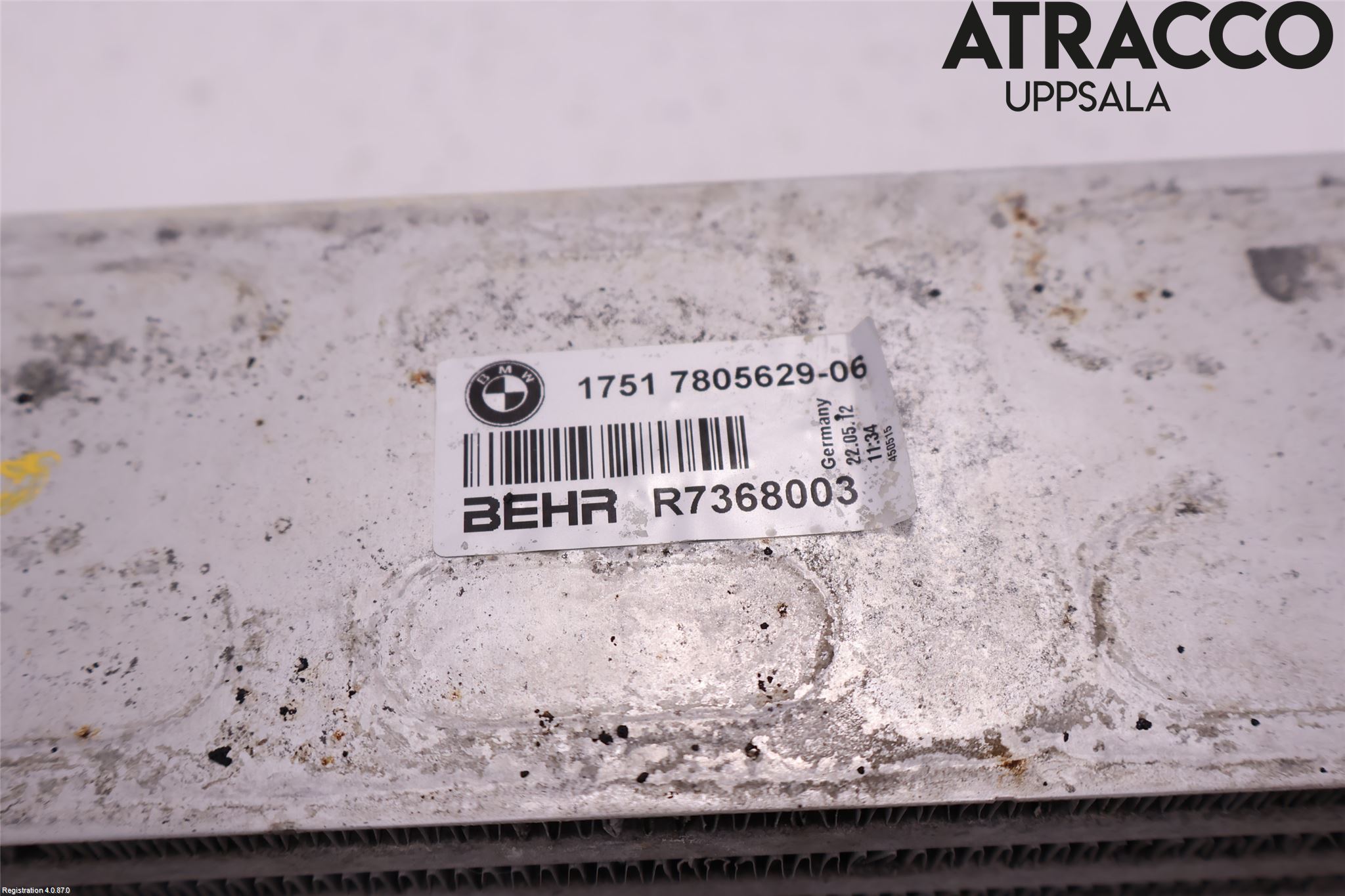 BMW 5 F10/F11/F18 09-17 Intercooler Radiator