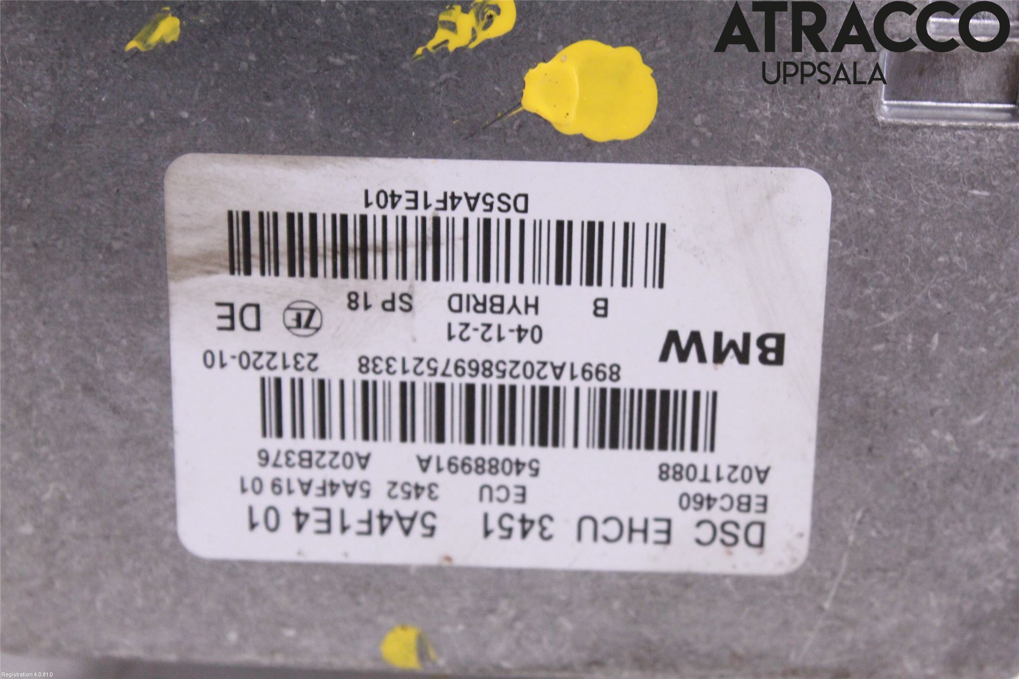 BMW 5 G30/G31/F90 17-23 Abs Hydraulikkaggregat