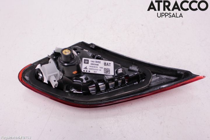 Opel CORSA E 15-19 Baklykt Høyre  På Luke(Indre)