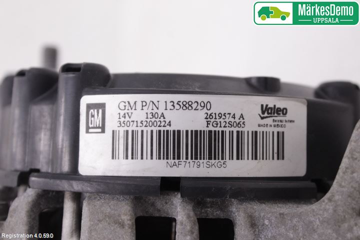 Opel ASTRA J 10-15 Dynamo