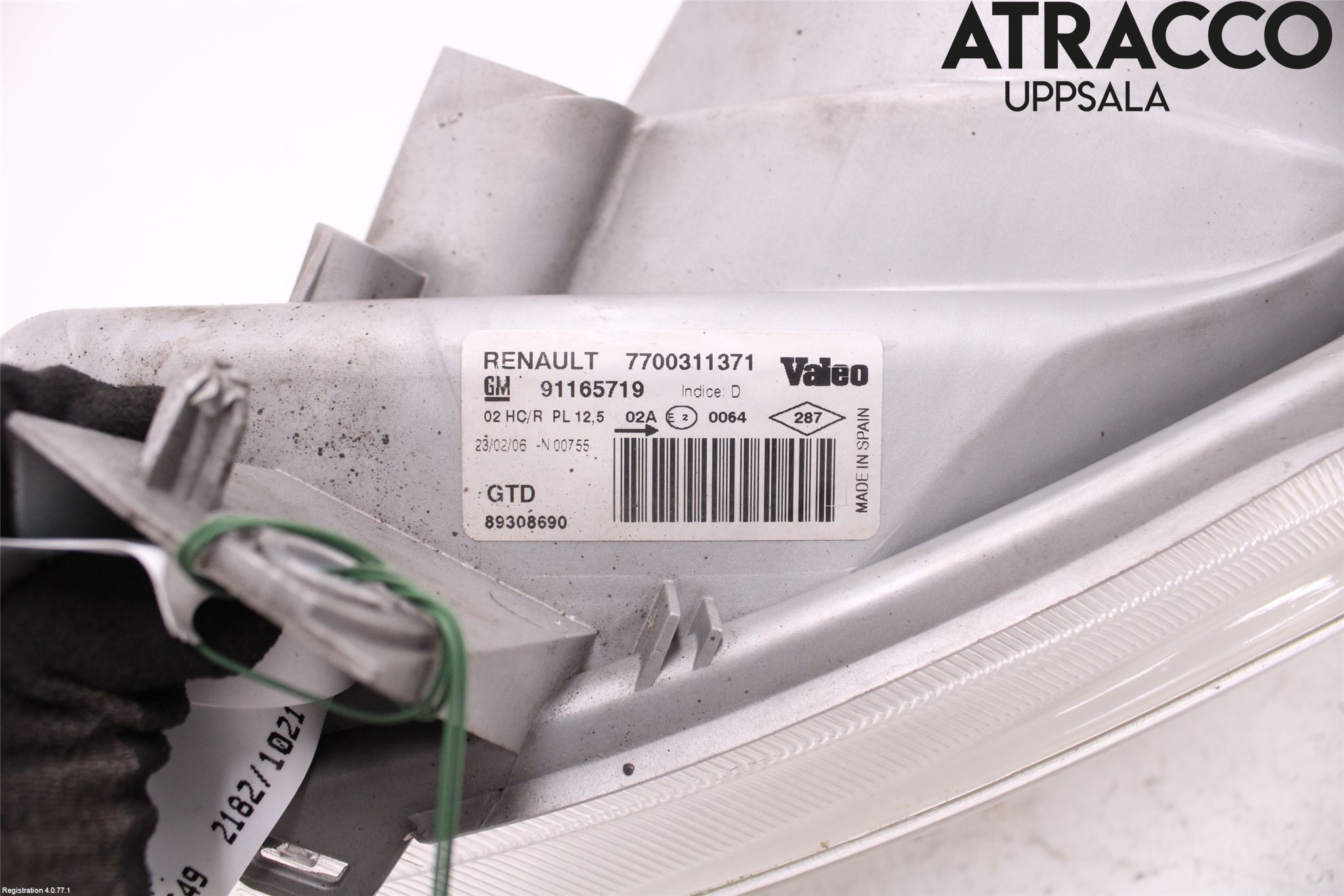 Nissan PRIMASTAR Frontlykt Venstre