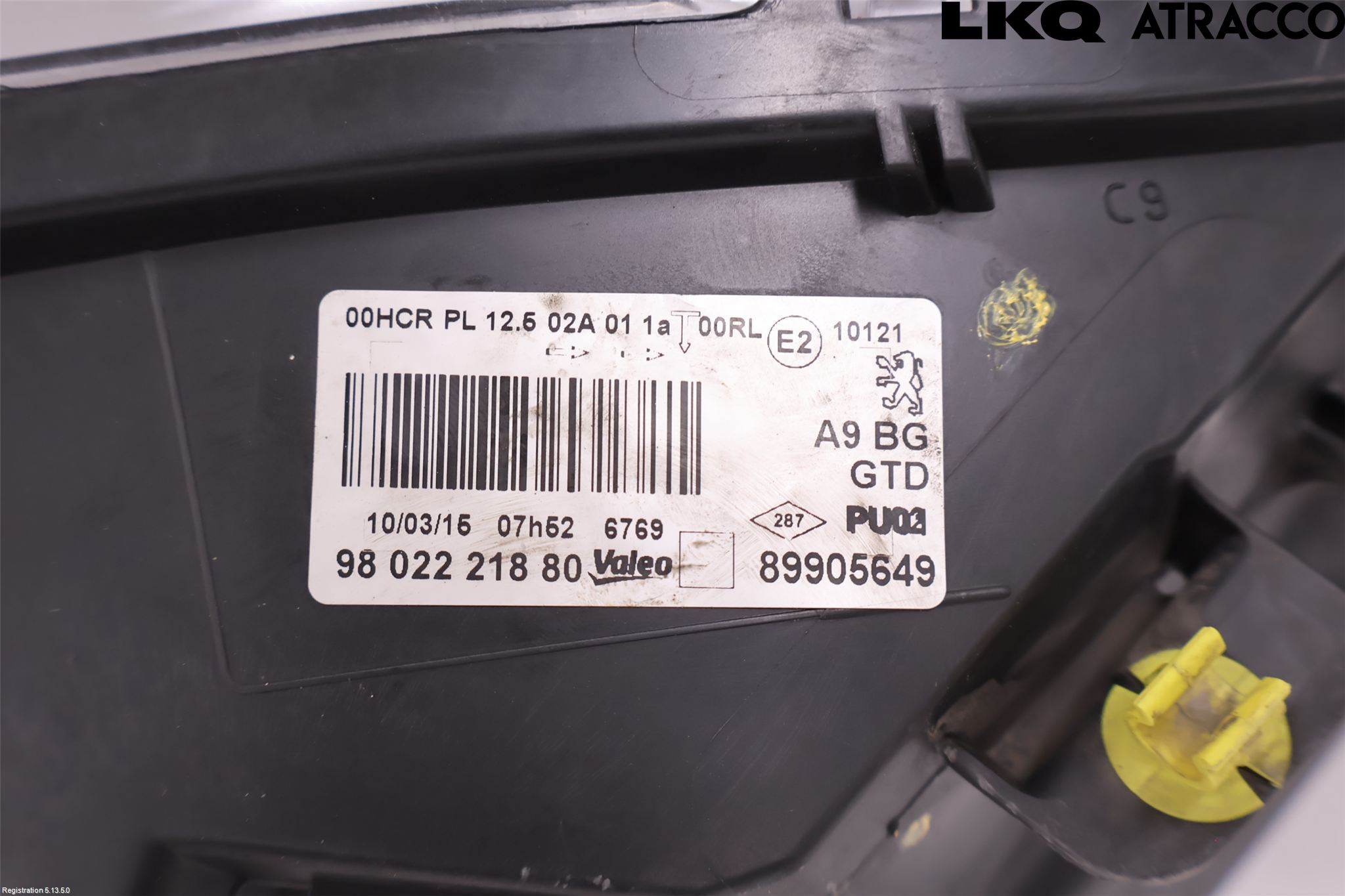 Peugeot 208 12-15 Frontlykt Venstre