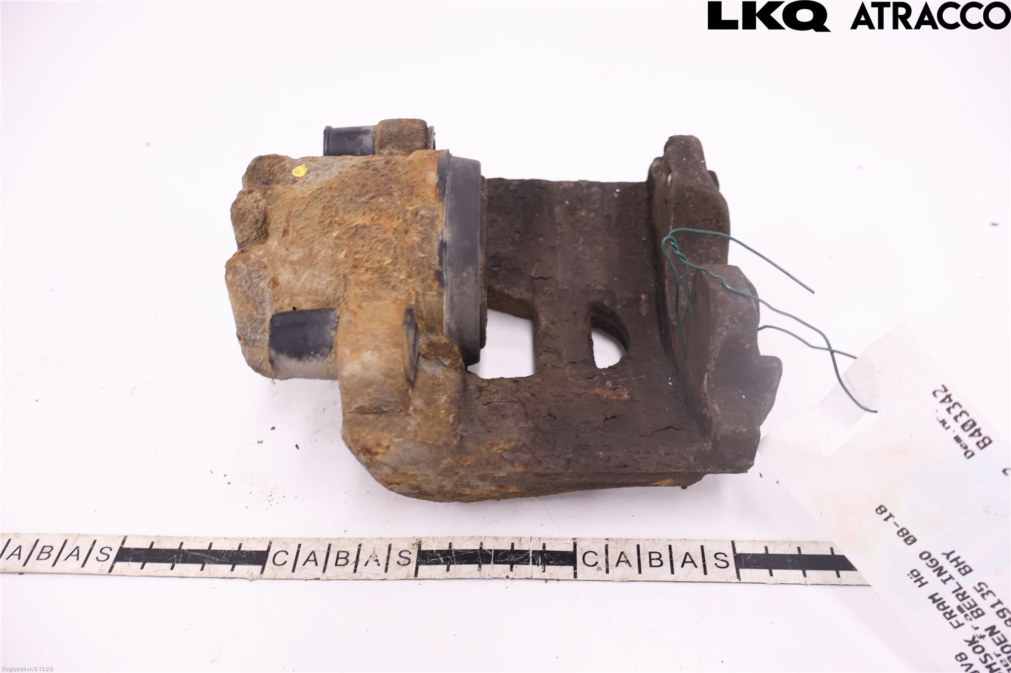 Citroen BERLINGO 08-18 Bremsecaliper Foran Høyre