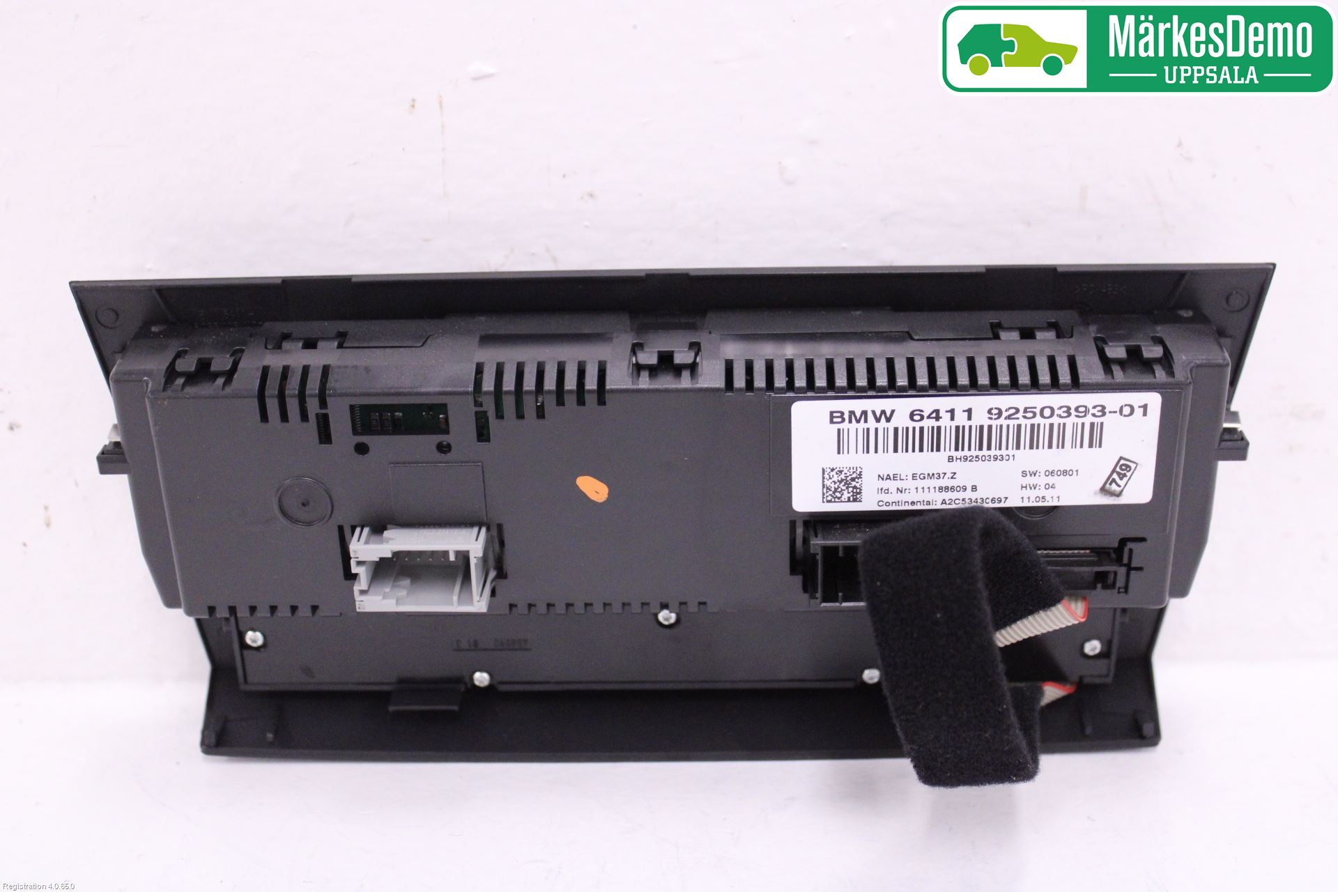 BMW 3 E90/91 SED/TOU 05-12 Varme Ac Betjening-Display