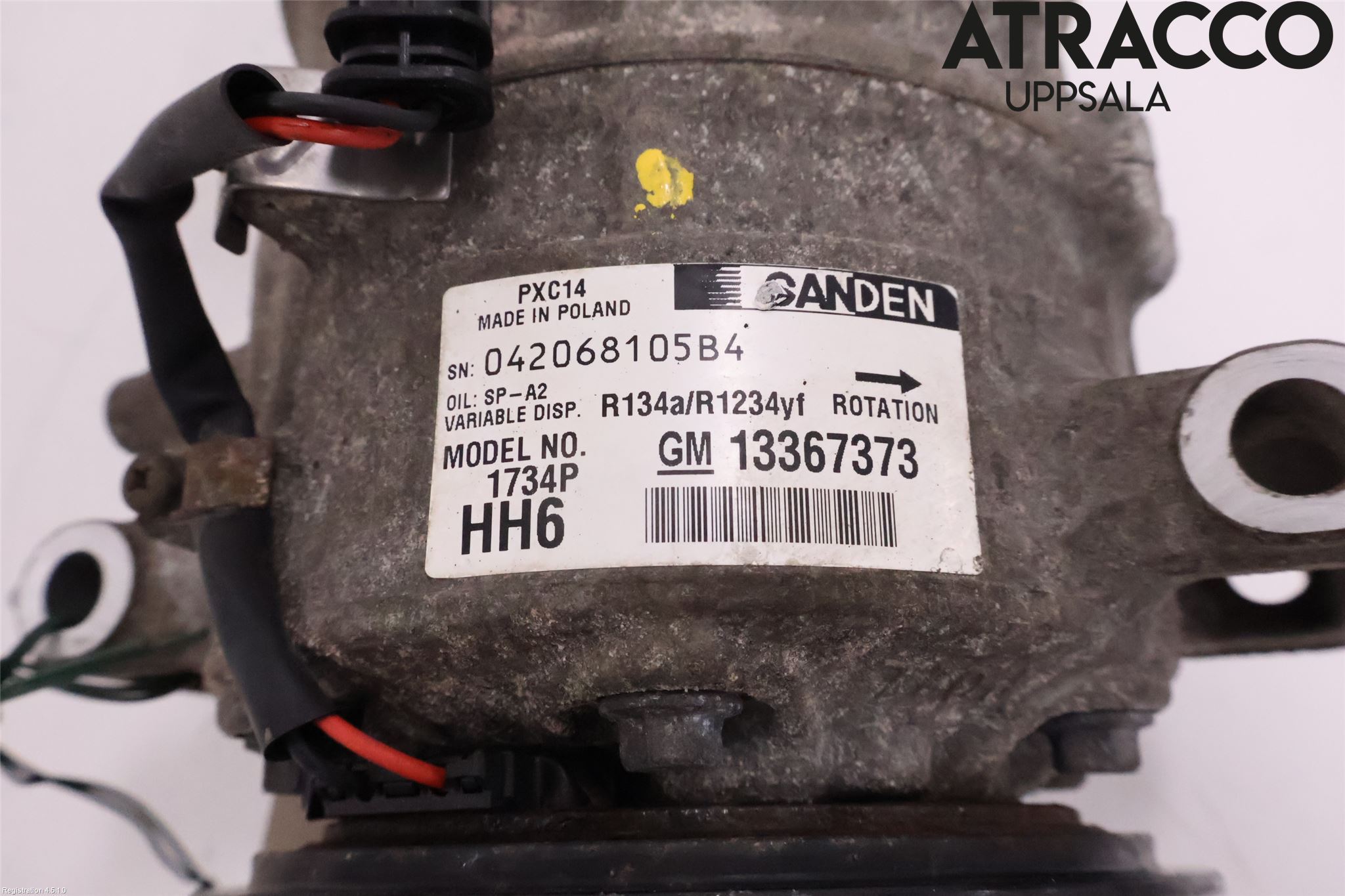 Opel INSIGNIA 09-16 Varme Ac Kompressor