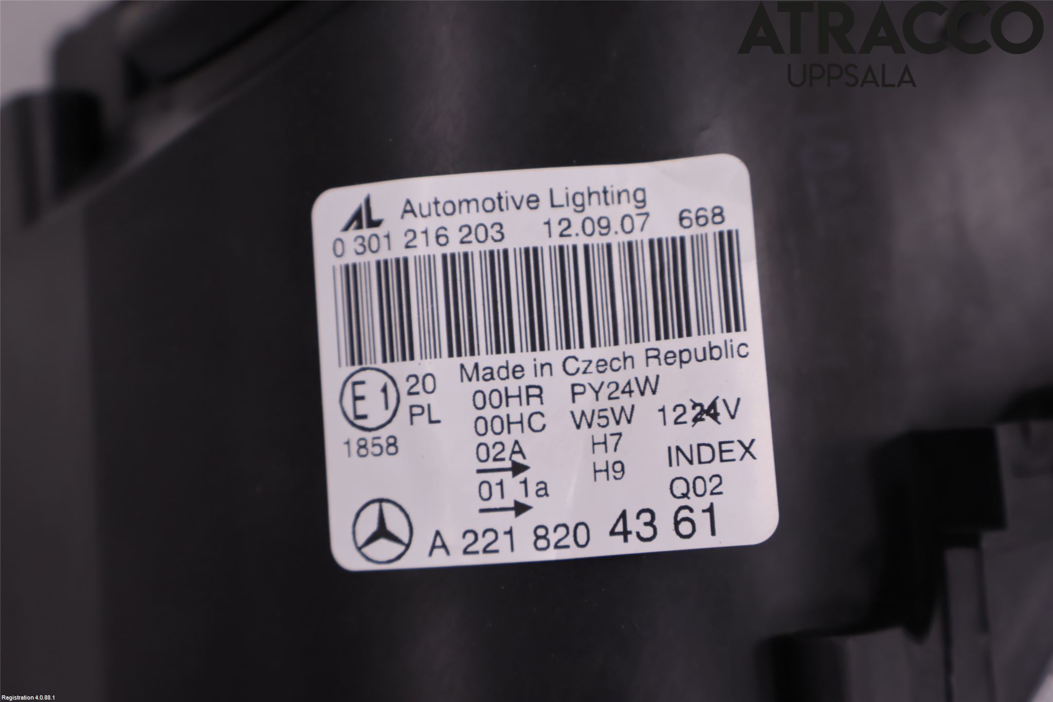 Mercedes-Benz MB S-KLASS (W221) 05-13 Frontlykt Venstre