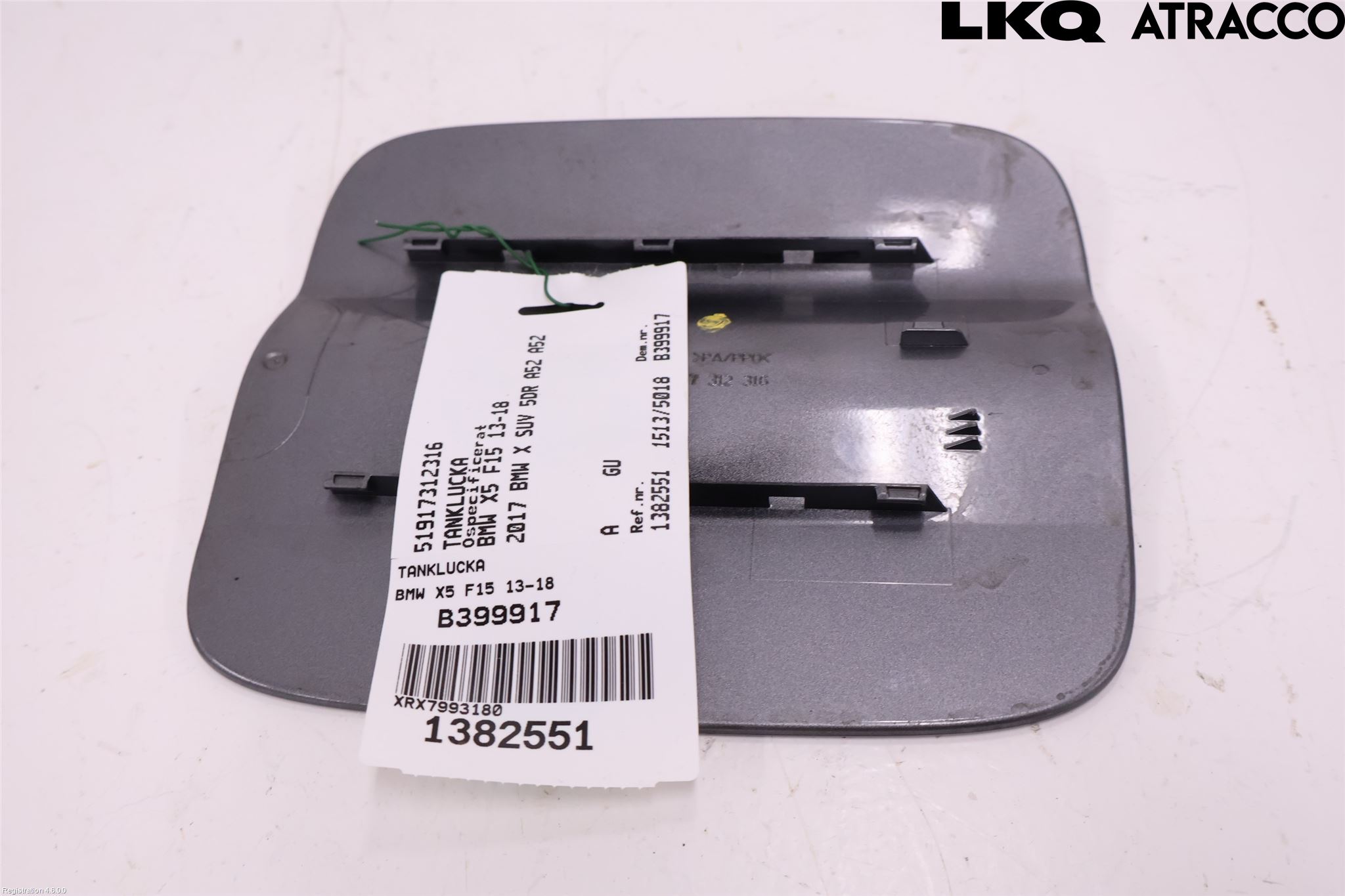 BMW X5 F15 13-18 Drivstoff Tankluke