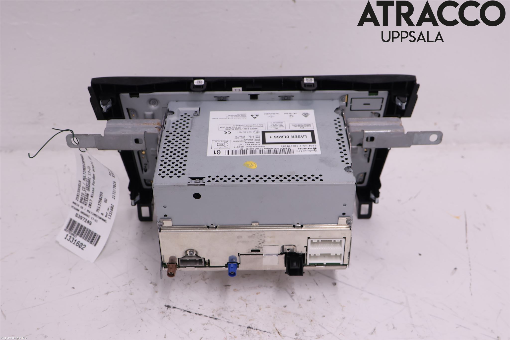 Nissan QASHQAI 17-21 Stereo Radio Med Cd