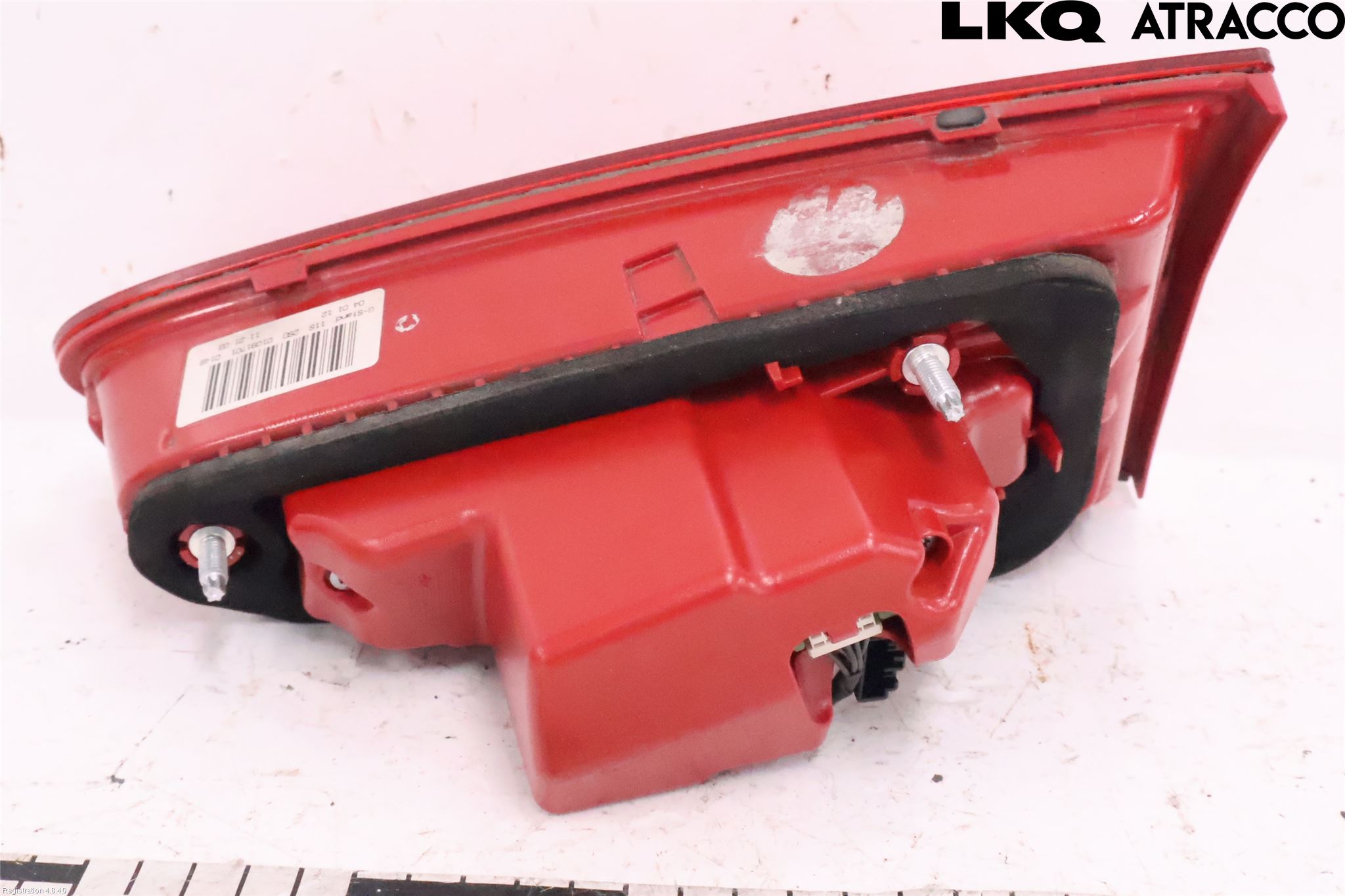 Audi A4 12-15 Baklykt Venstre  På Luke(Indre