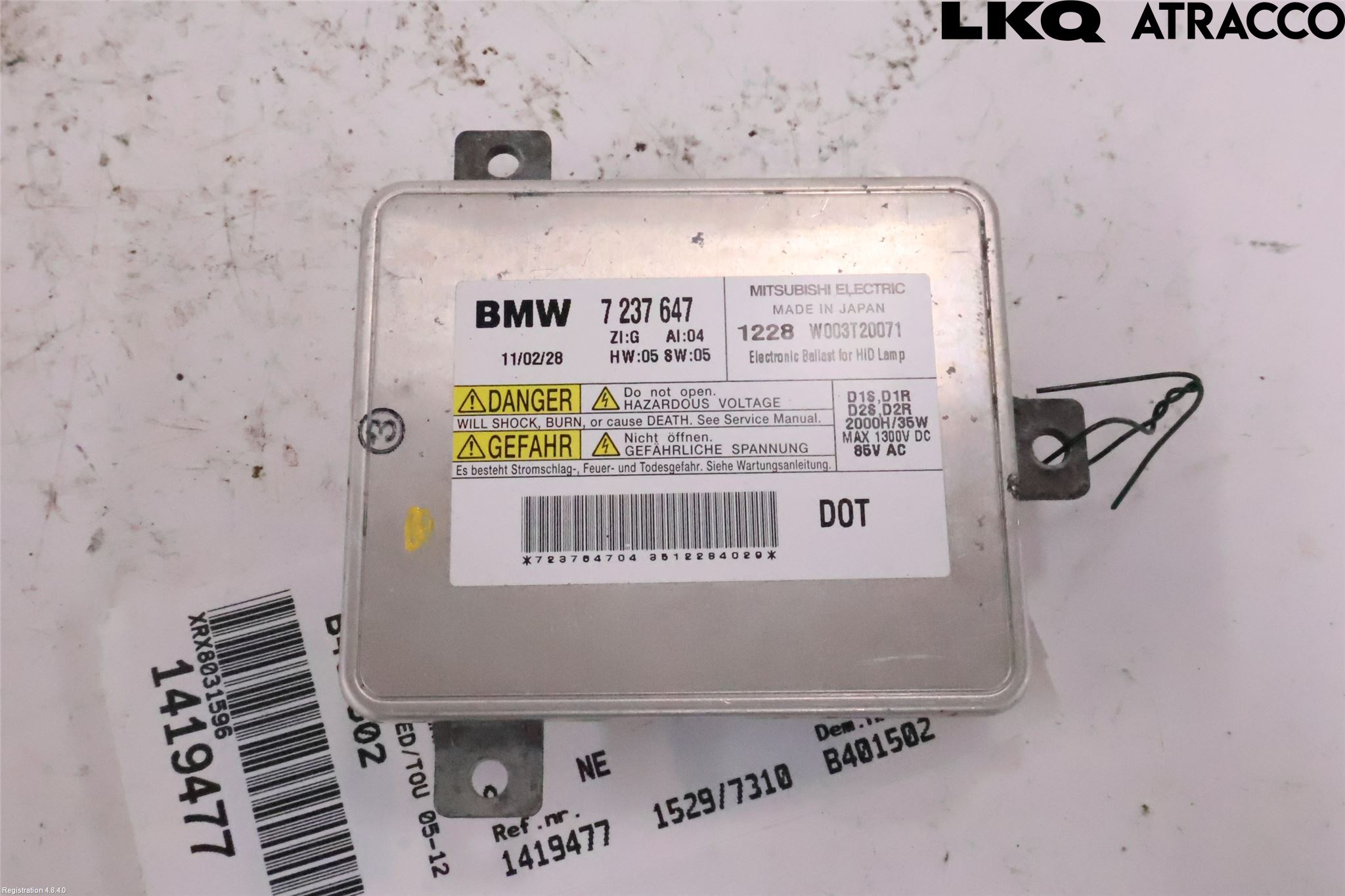 BMW 3 E90/91 SED/TOU 05-12 Styreenhet Xenon
