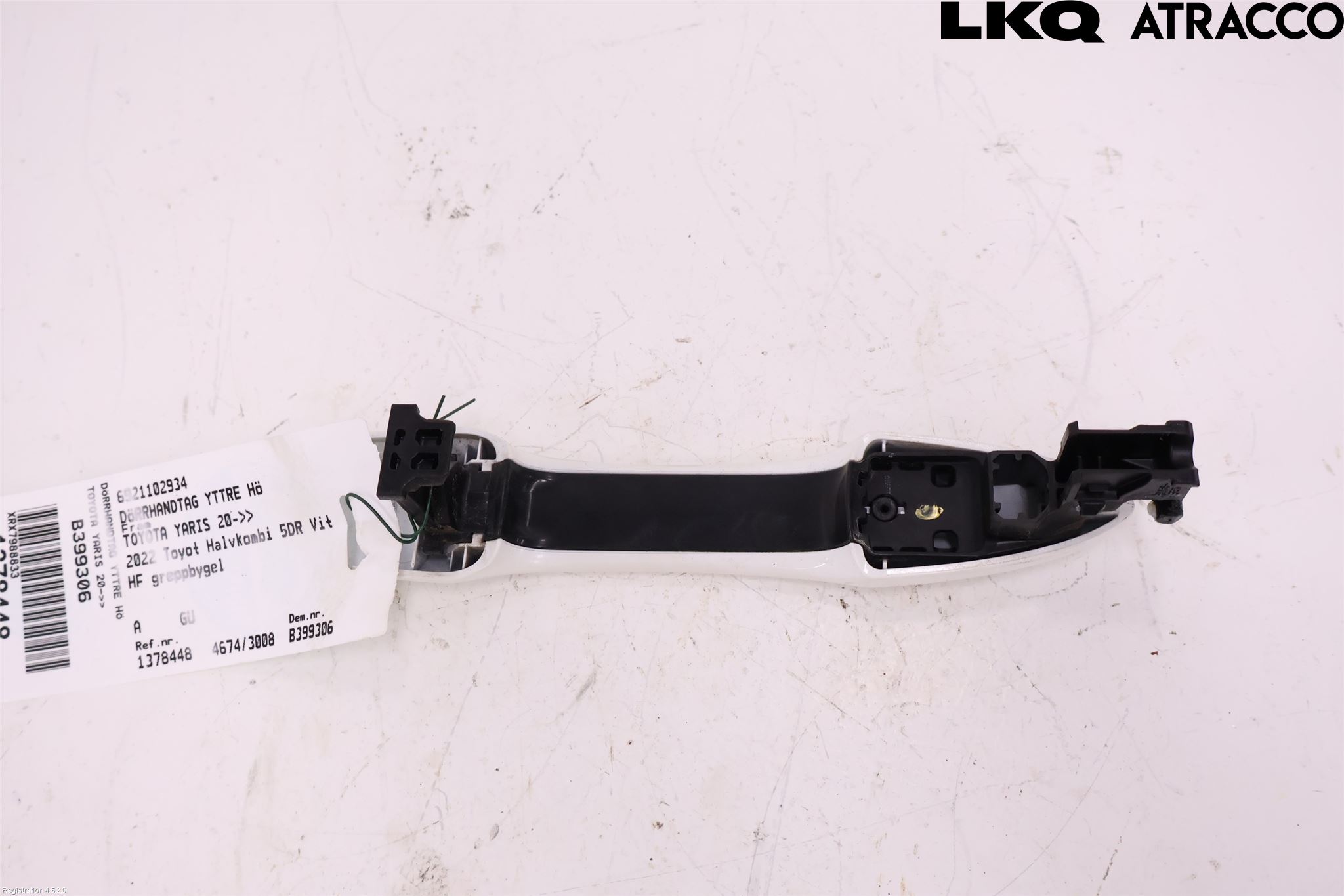 Toyota YARIS XP21 20- Dørhandtak Ytre Høyre