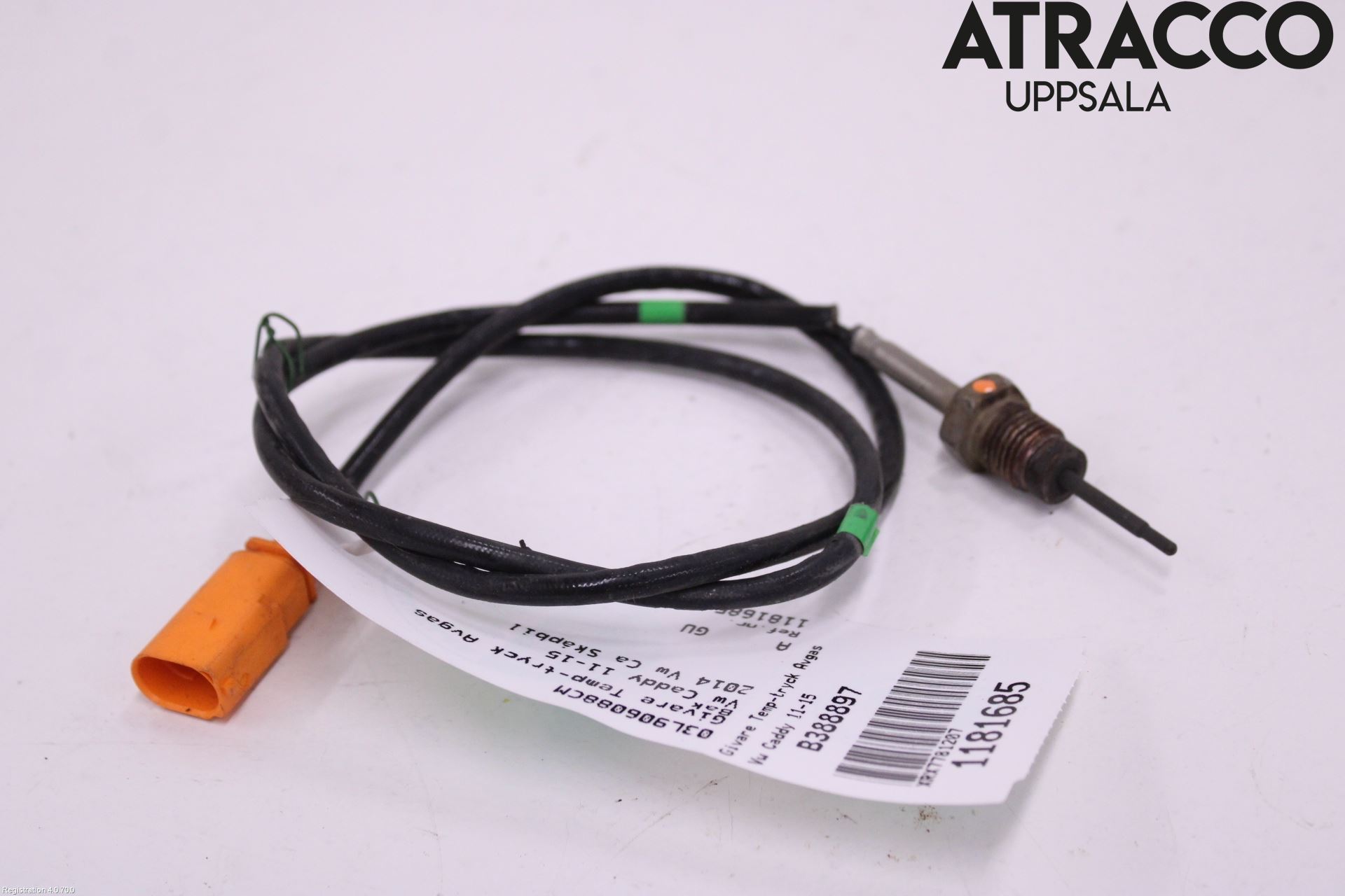 Volkswagen VW CADDY 11-15 Sensor Temp-Trykk Avgass
