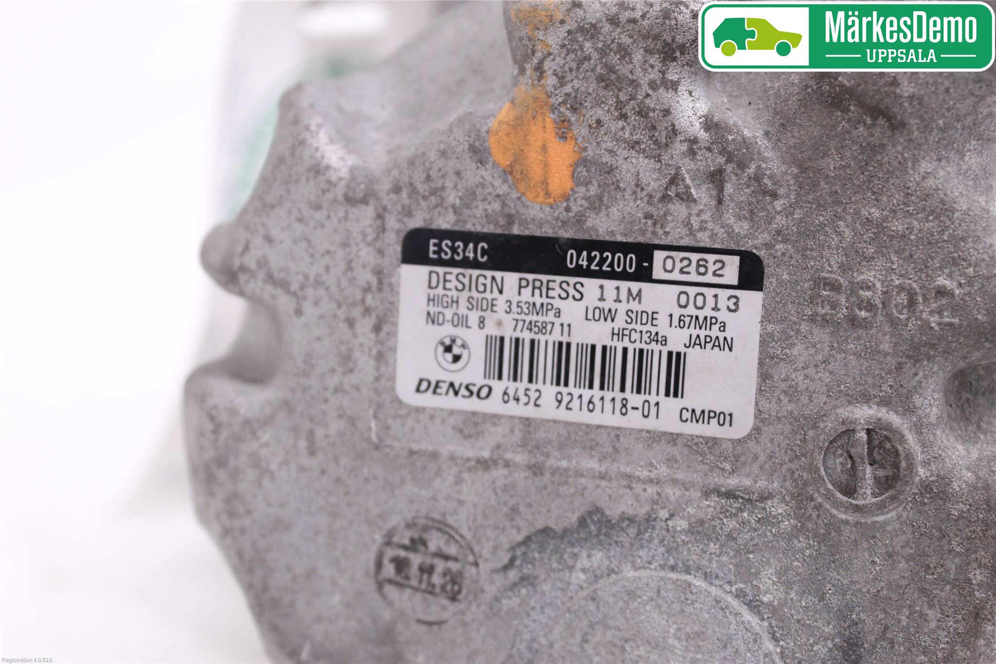 BMW X6 E71/E72   08-14 Varme Ac Kompressor