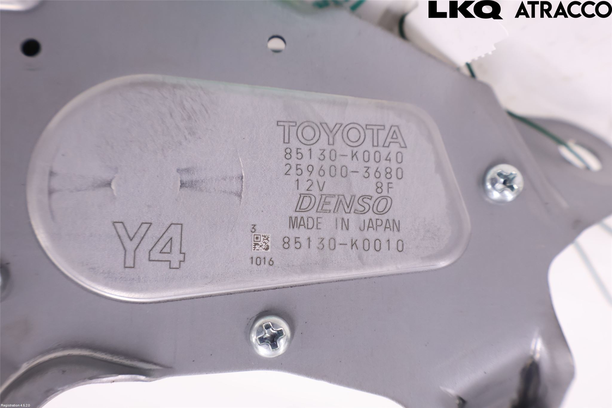 Toyota YARIS XP21 20- Viskermotor Bakluke