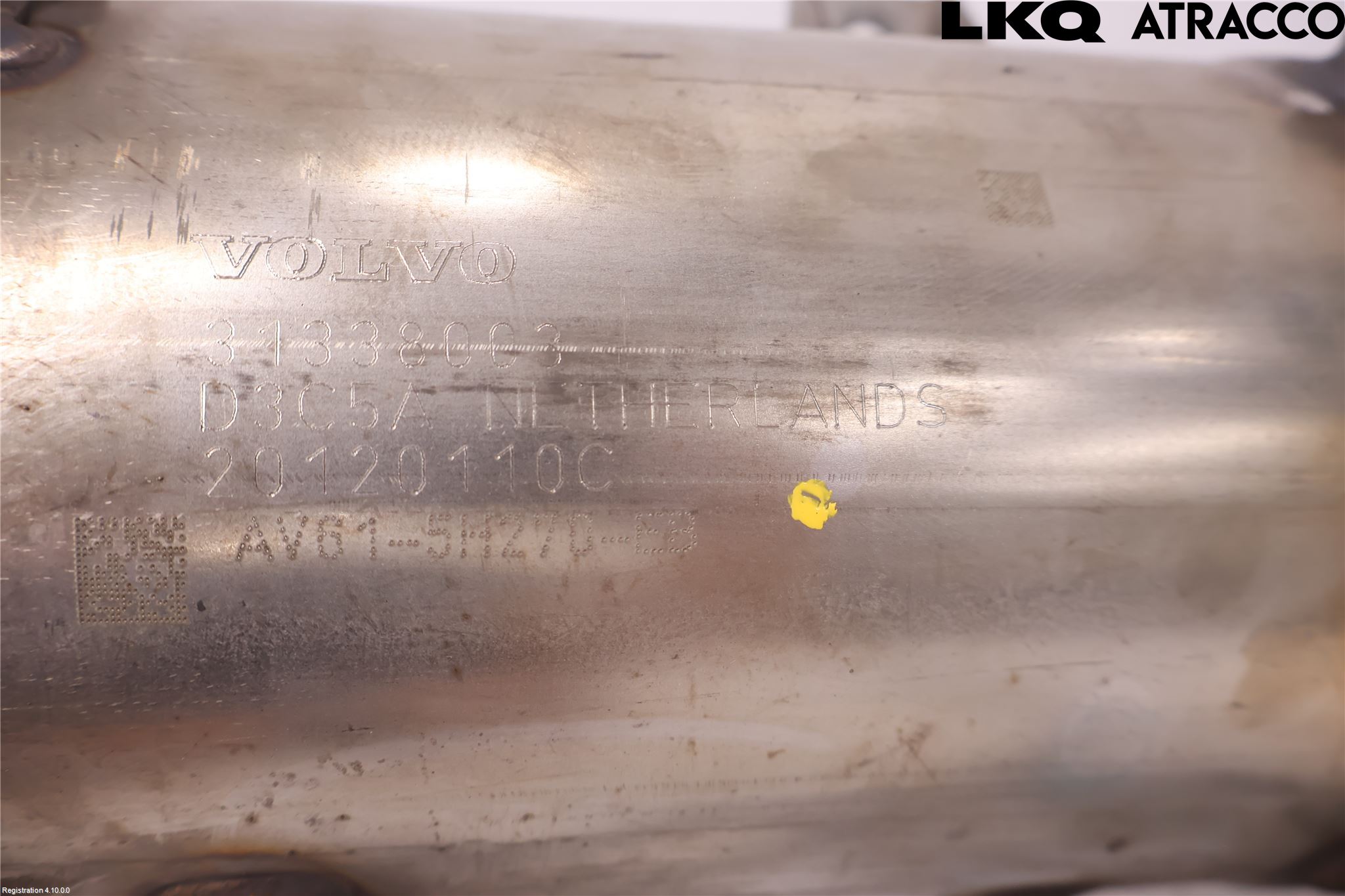 Volvo V50 08-12 Eksos Partikketfilter