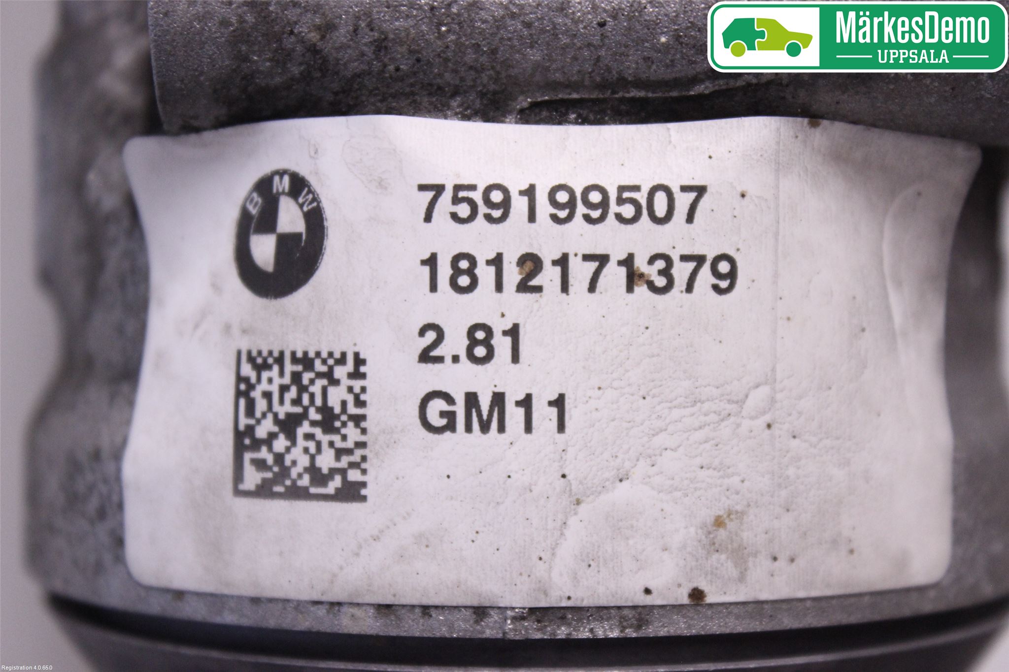 BMW 3 F30/F31/F80 12-19 Kardang Foran