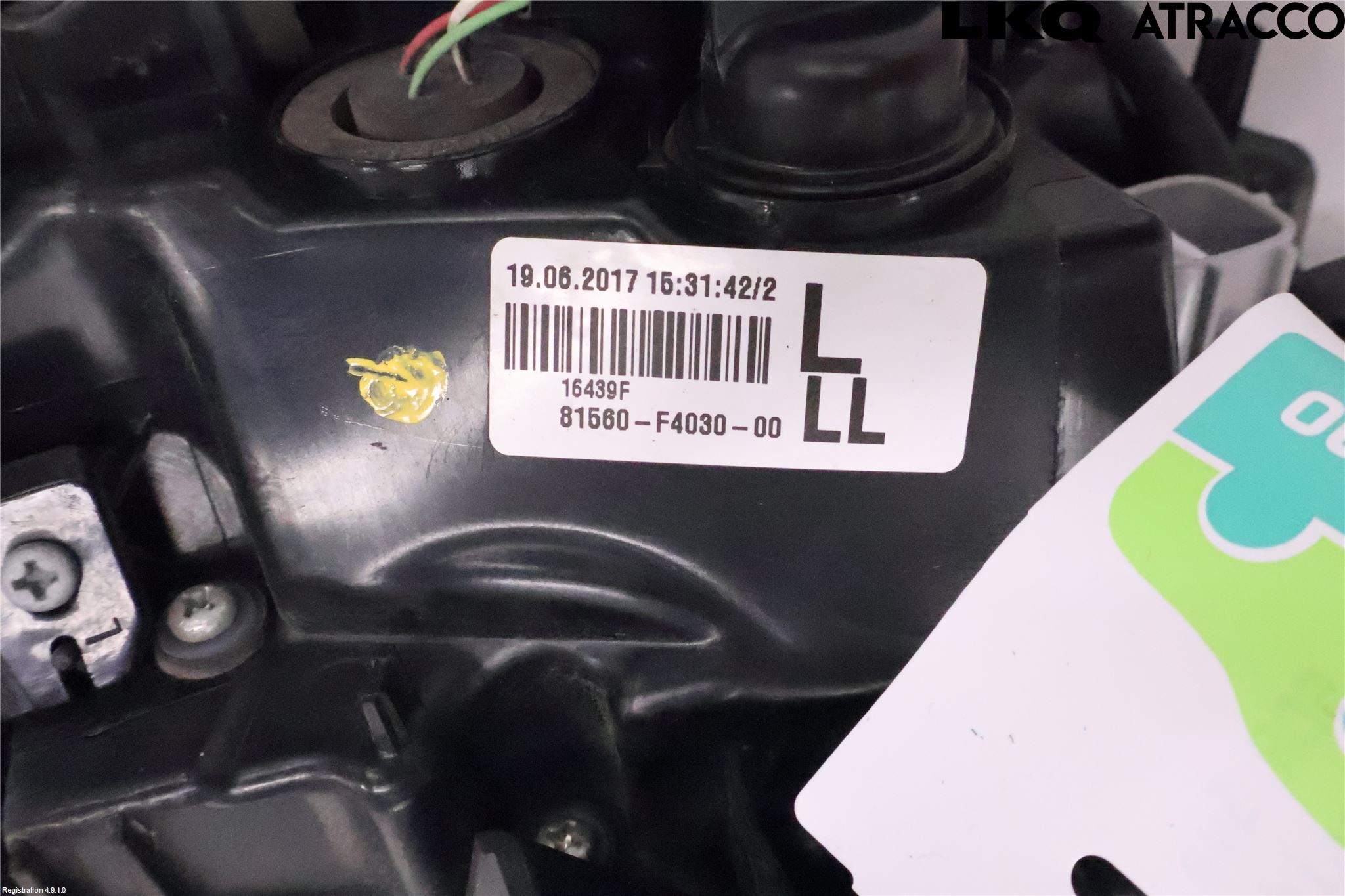 Toyota C-HR 16-23 Baklykt Venstre