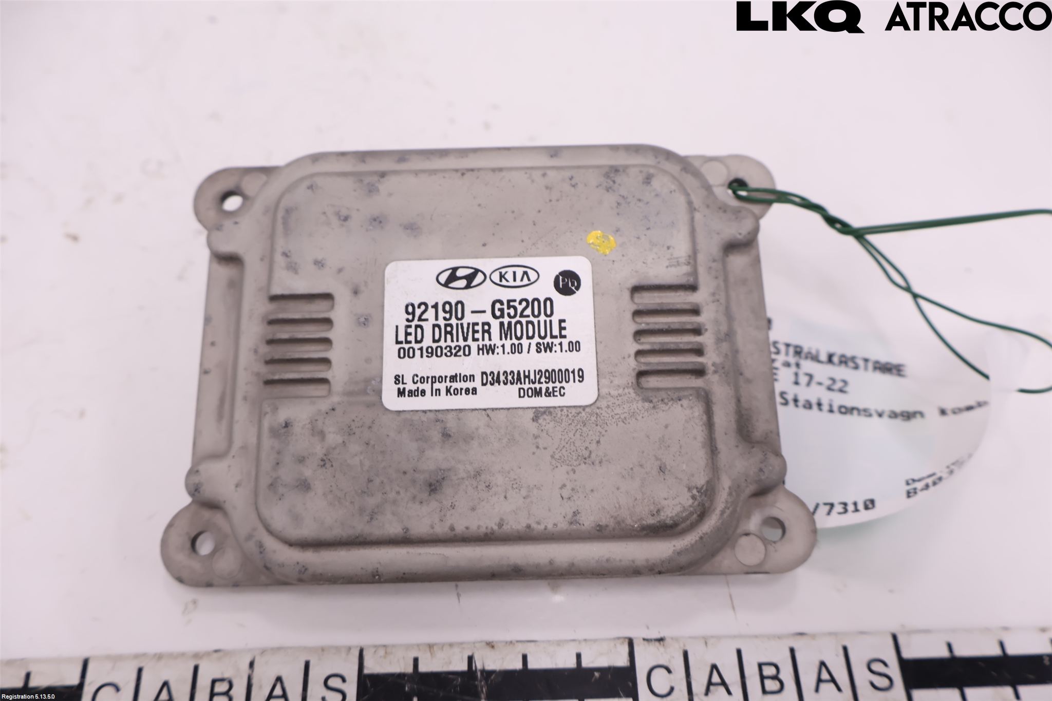 Kia NIRO (DE) 17-22 Styreenhet Xenon