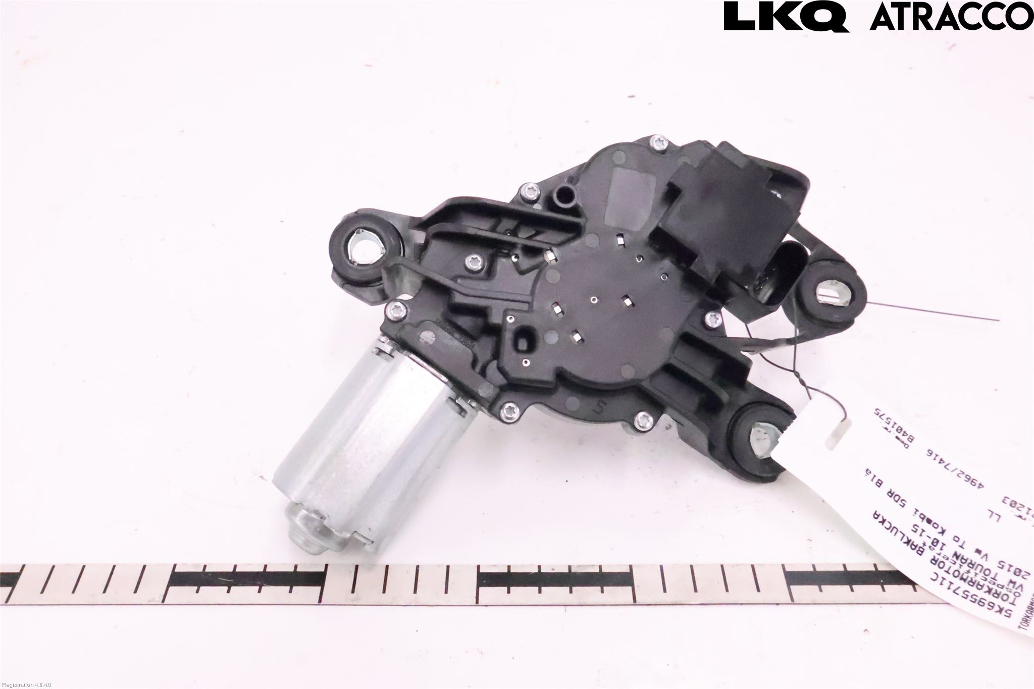 Volkswagen VW TOURAN 10-15 Viskermotor Bakluke