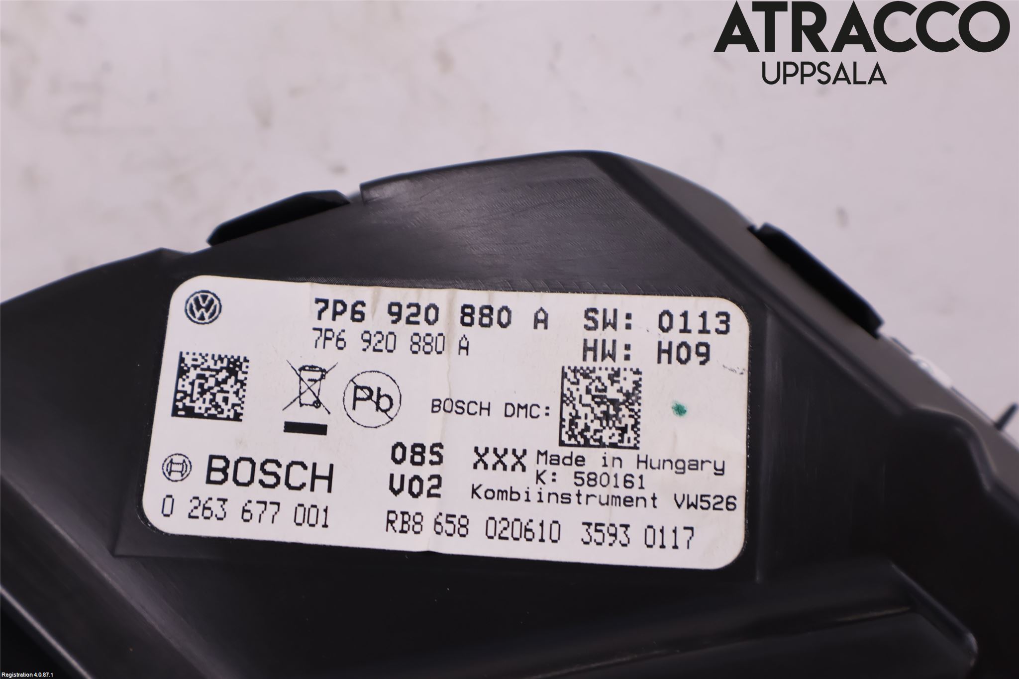 Volkswagen VW TOUAREG 7P 11-18 Instr Kombinert
