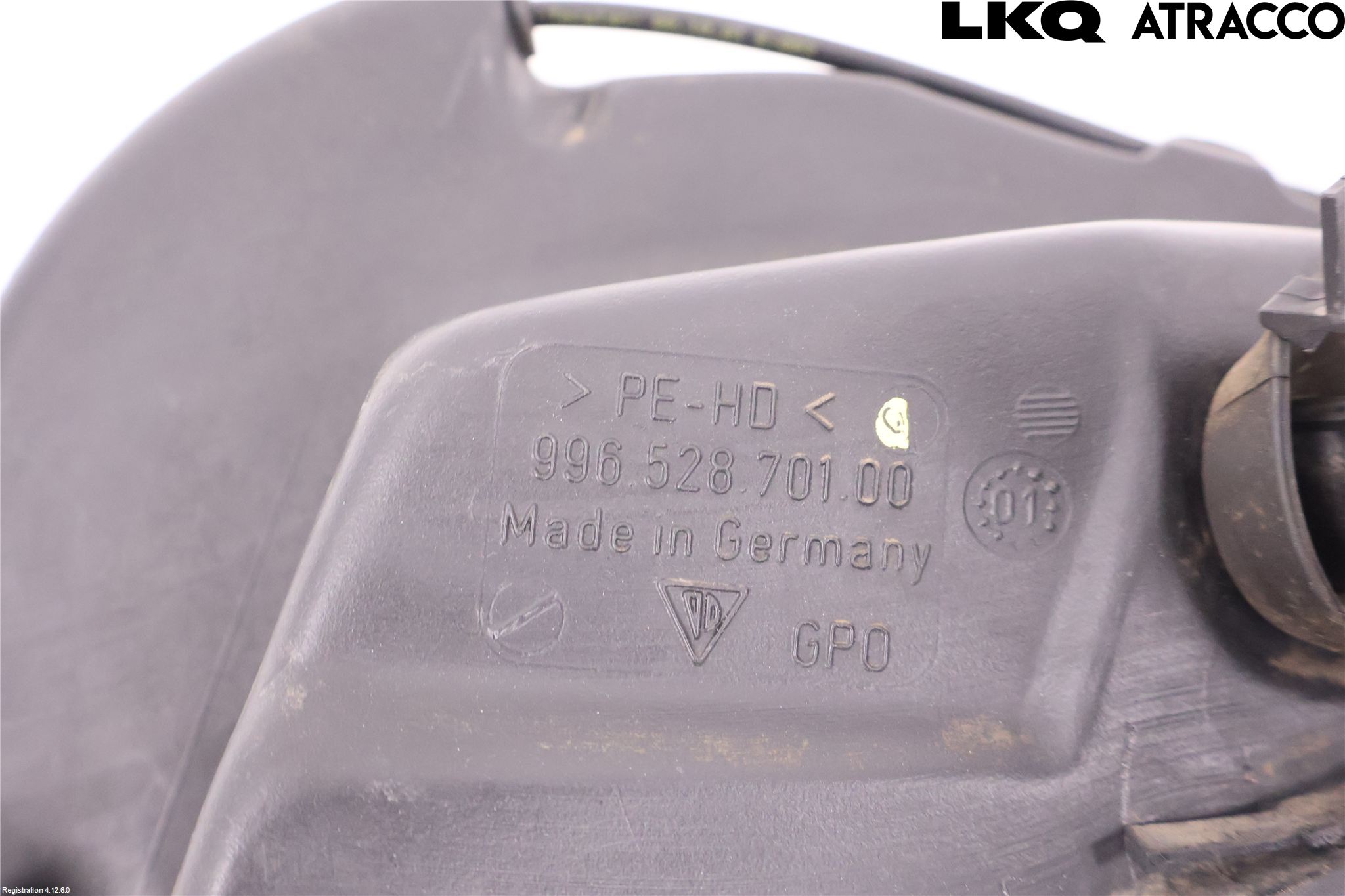 Porsche 911 (996) 98-05 Spylerbeholder Frontrute-Lykte