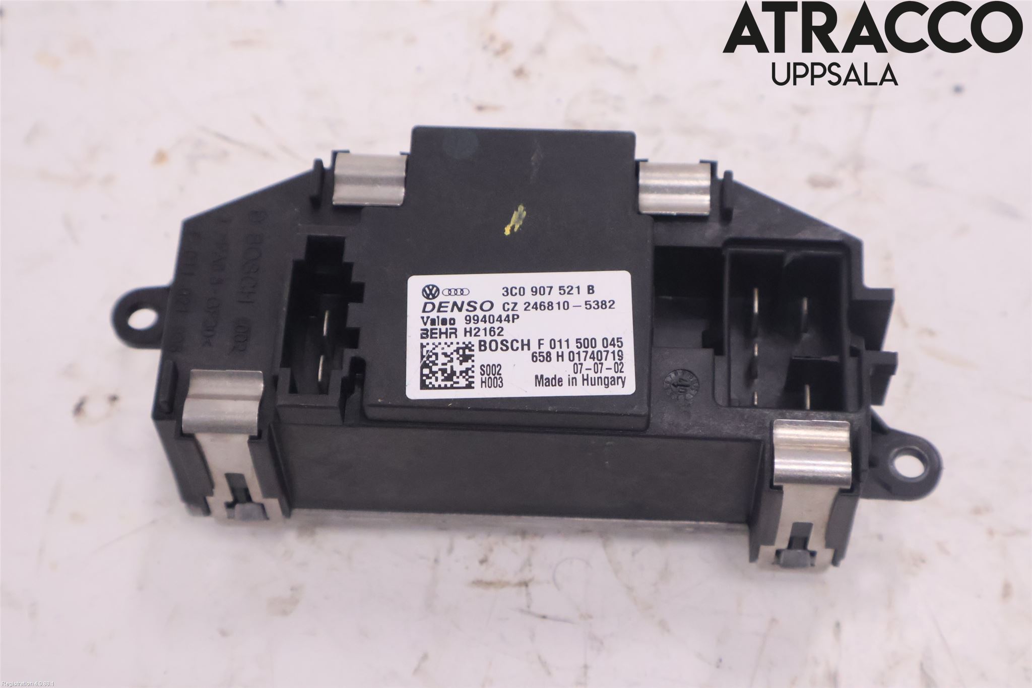 Volkswagen VW TOURAN 03-10 Varmeapparat Viftemotstand